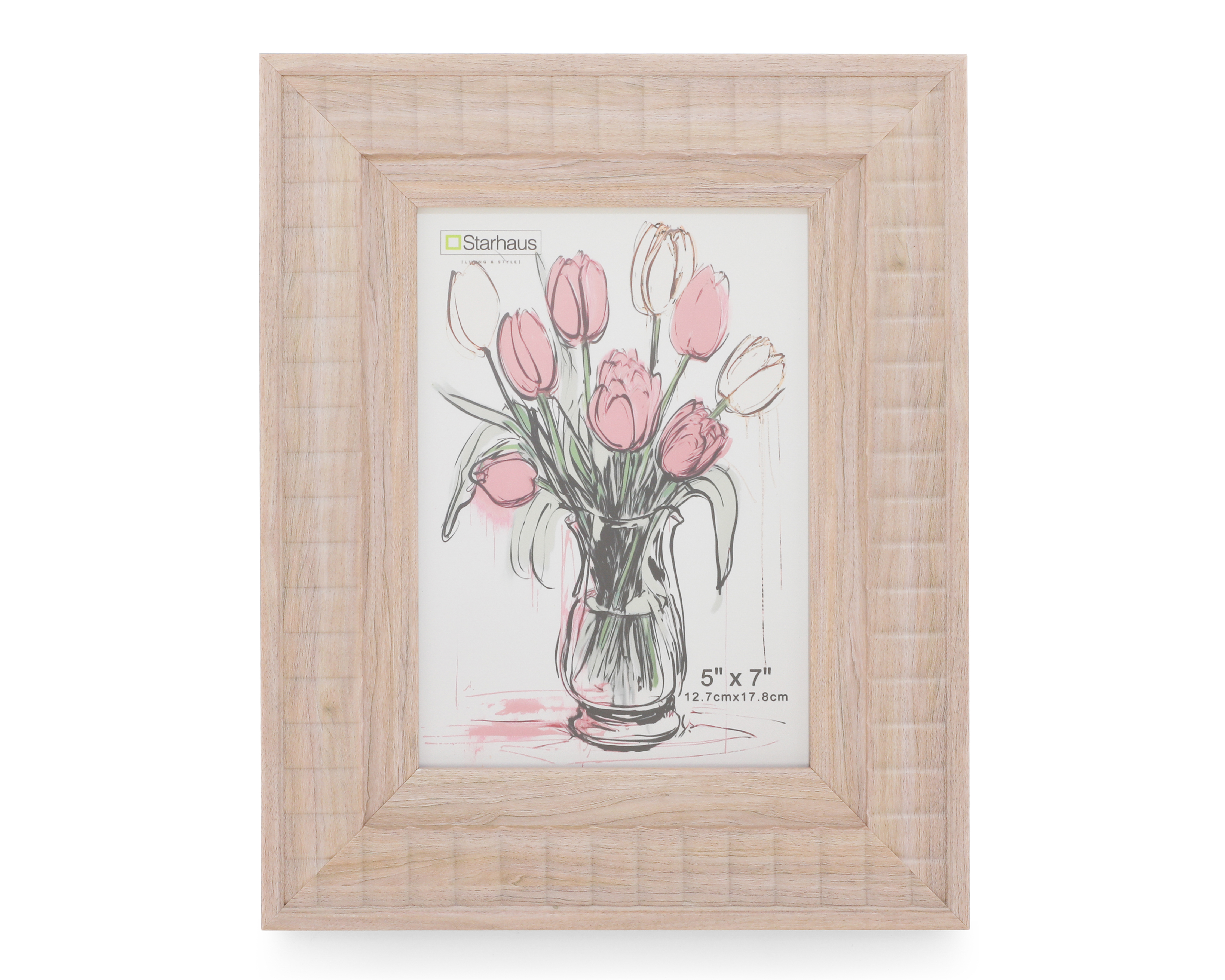 Portarretrato de Madera Starhaus 5 x 7 Pulgadas