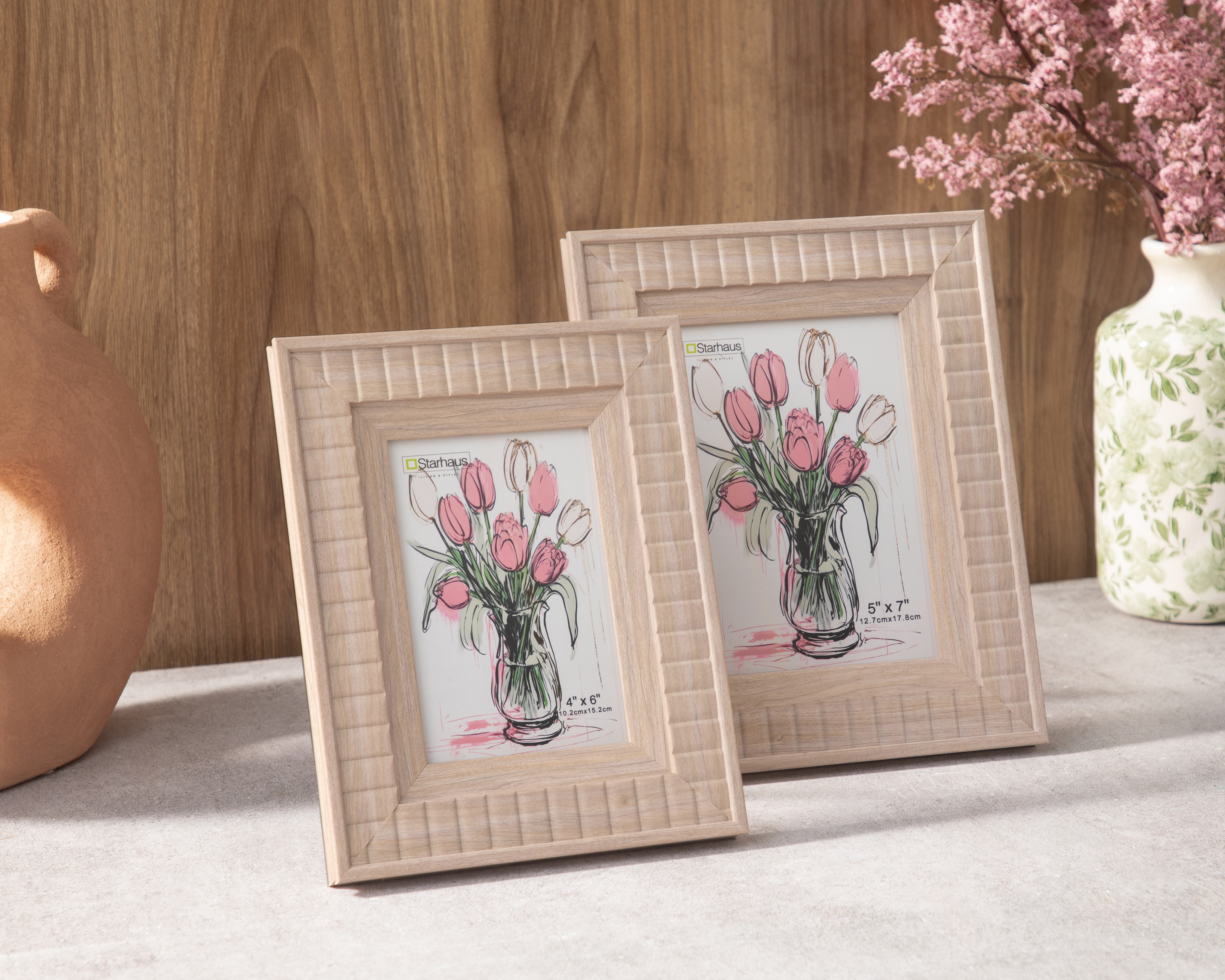 Foto 5 pulgar | Foto 4 | Portarretrato de Madera Starhaus 5 x 7 Pulgadas