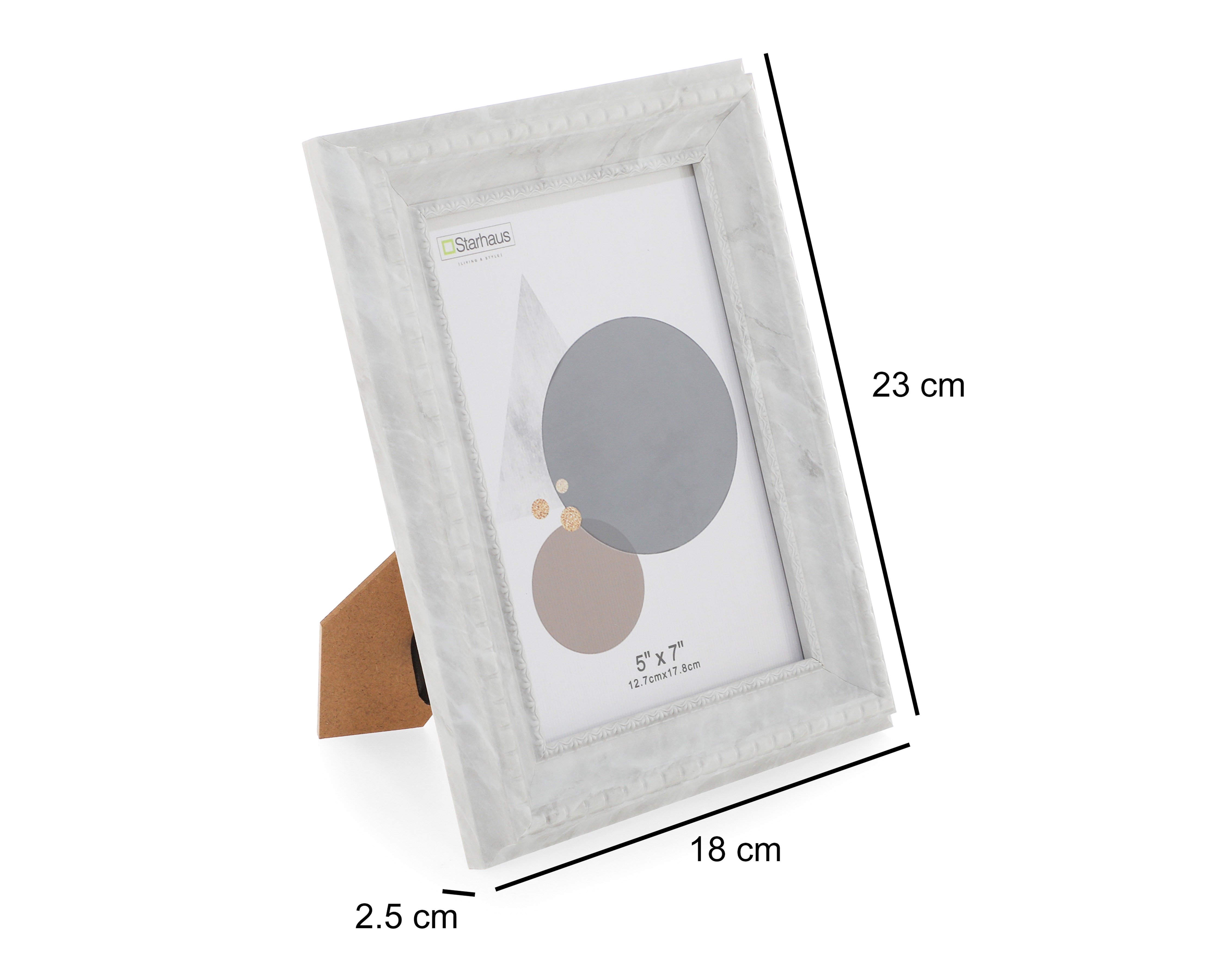 Foto 5 | Foto 5 | Portarretrato de Madera Starhaus 5 x 7 Pulgadas