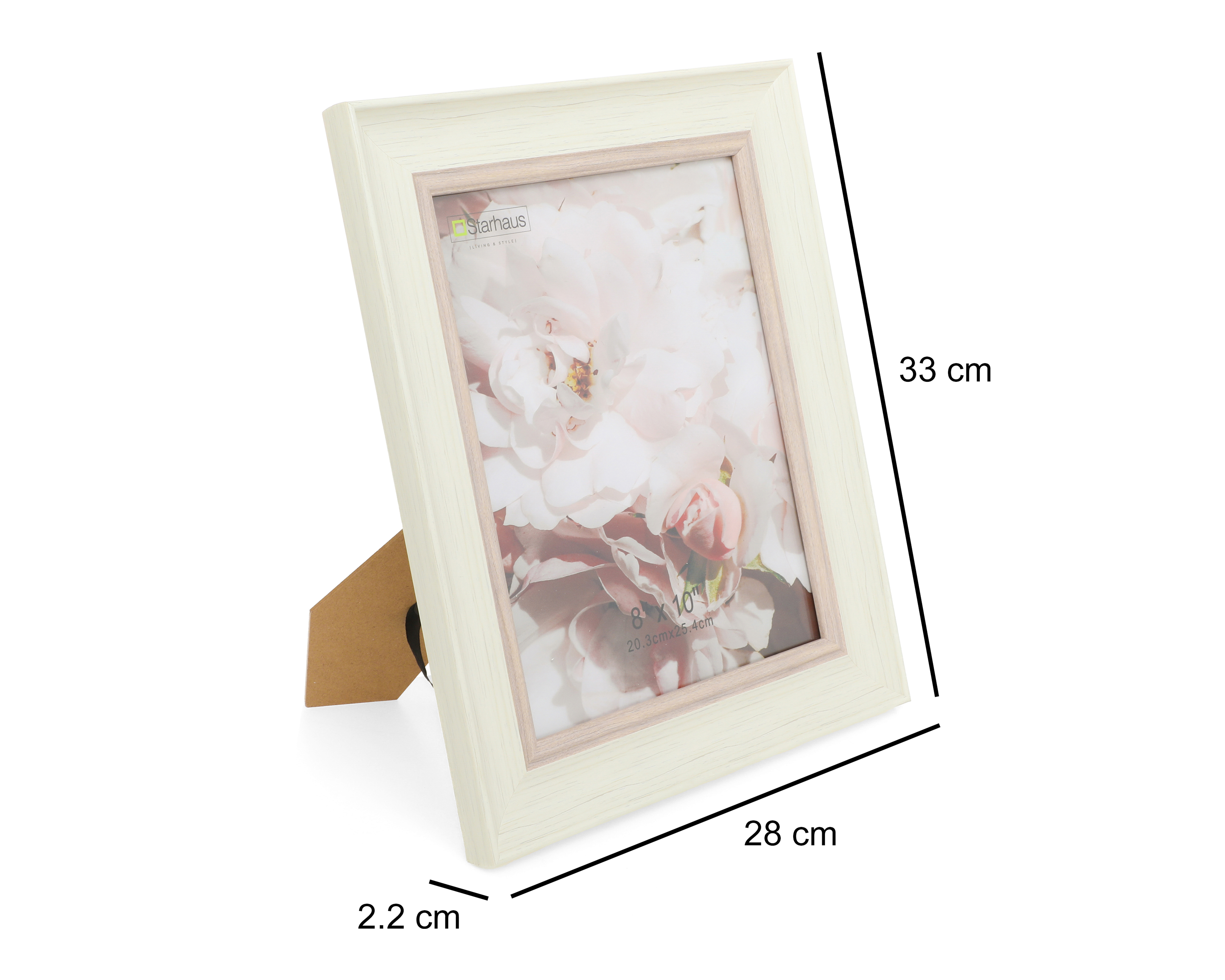 Foto 6 pulgar | Foto 5 | Portarretrato de Madera Starhaus 8 x 10 Pulgadas