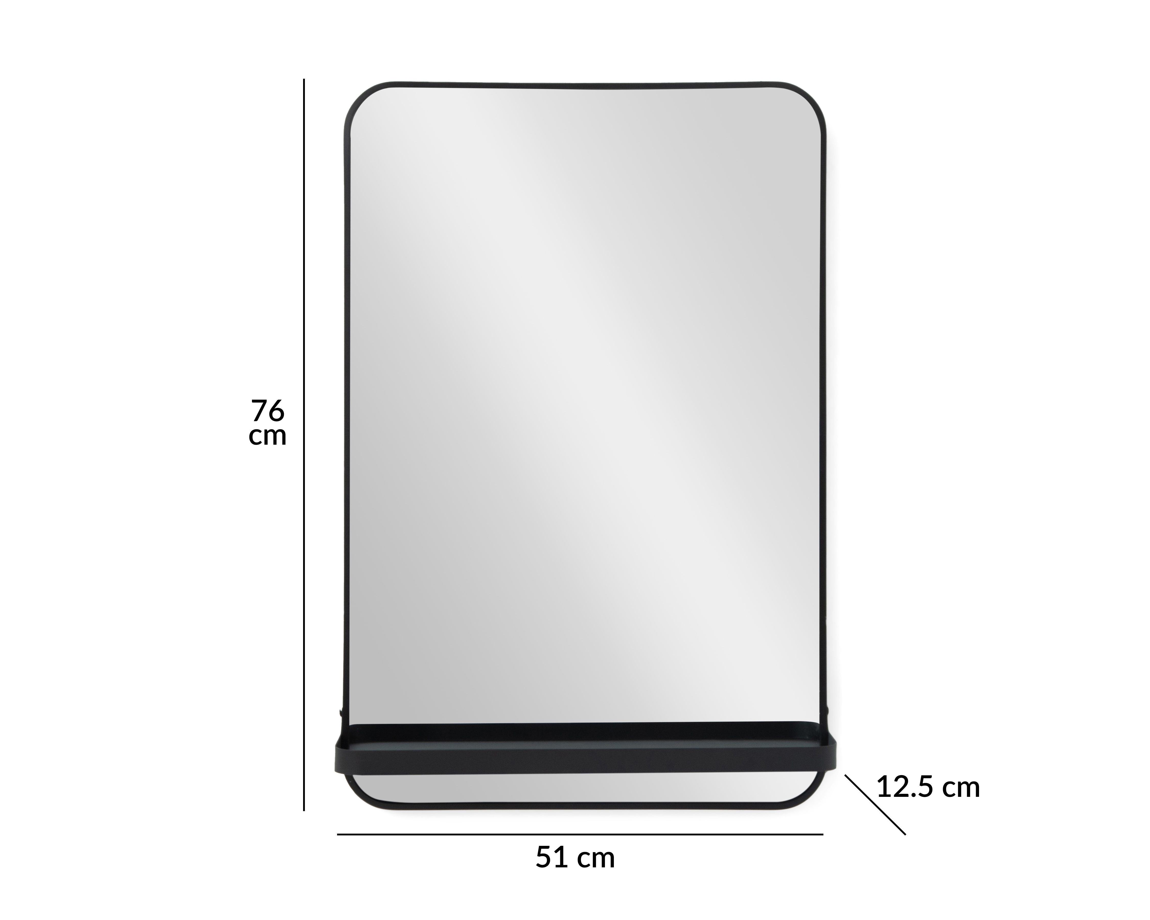 Foto 6 pulgar | Foto 5 | Espejo para Baño Starhaus Negro