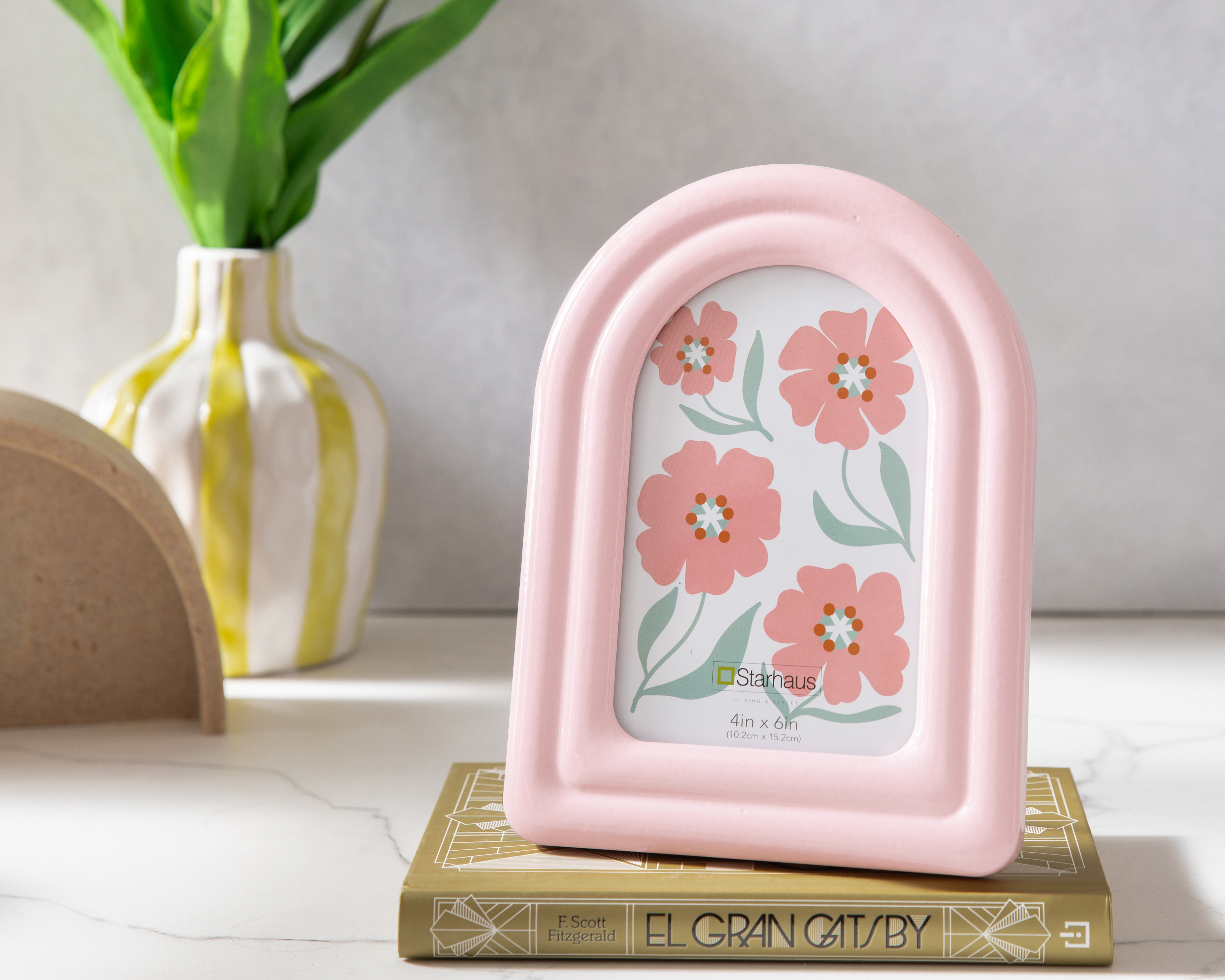 Foto 5 pulgar | Foto 4 | Portarretrato de Madera Starhaus 4 x 6 Pulgadas