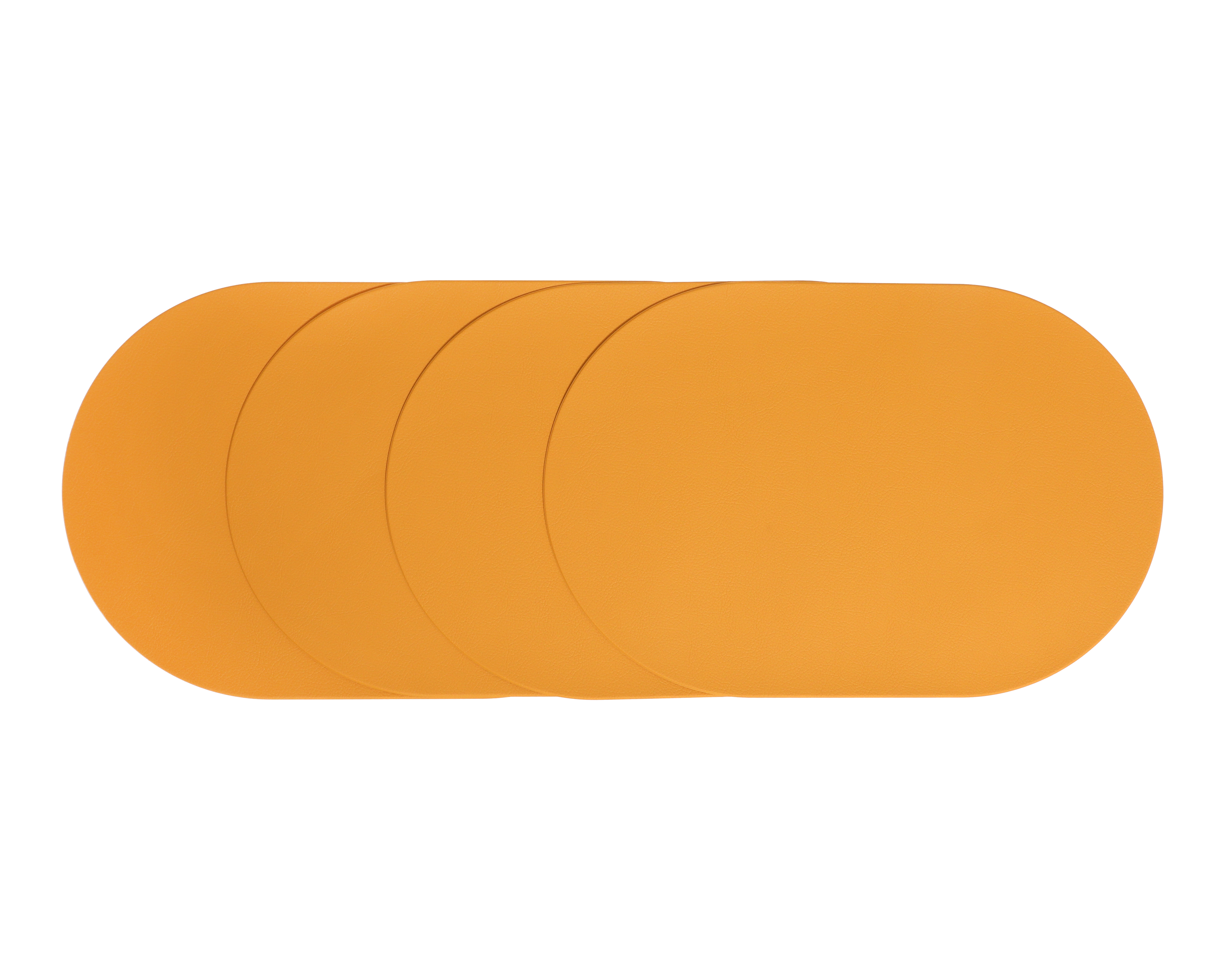 Foto 2 | Foto 2 | Mantel Individual Anaranjado Starhaus Zambia 4 Piezas