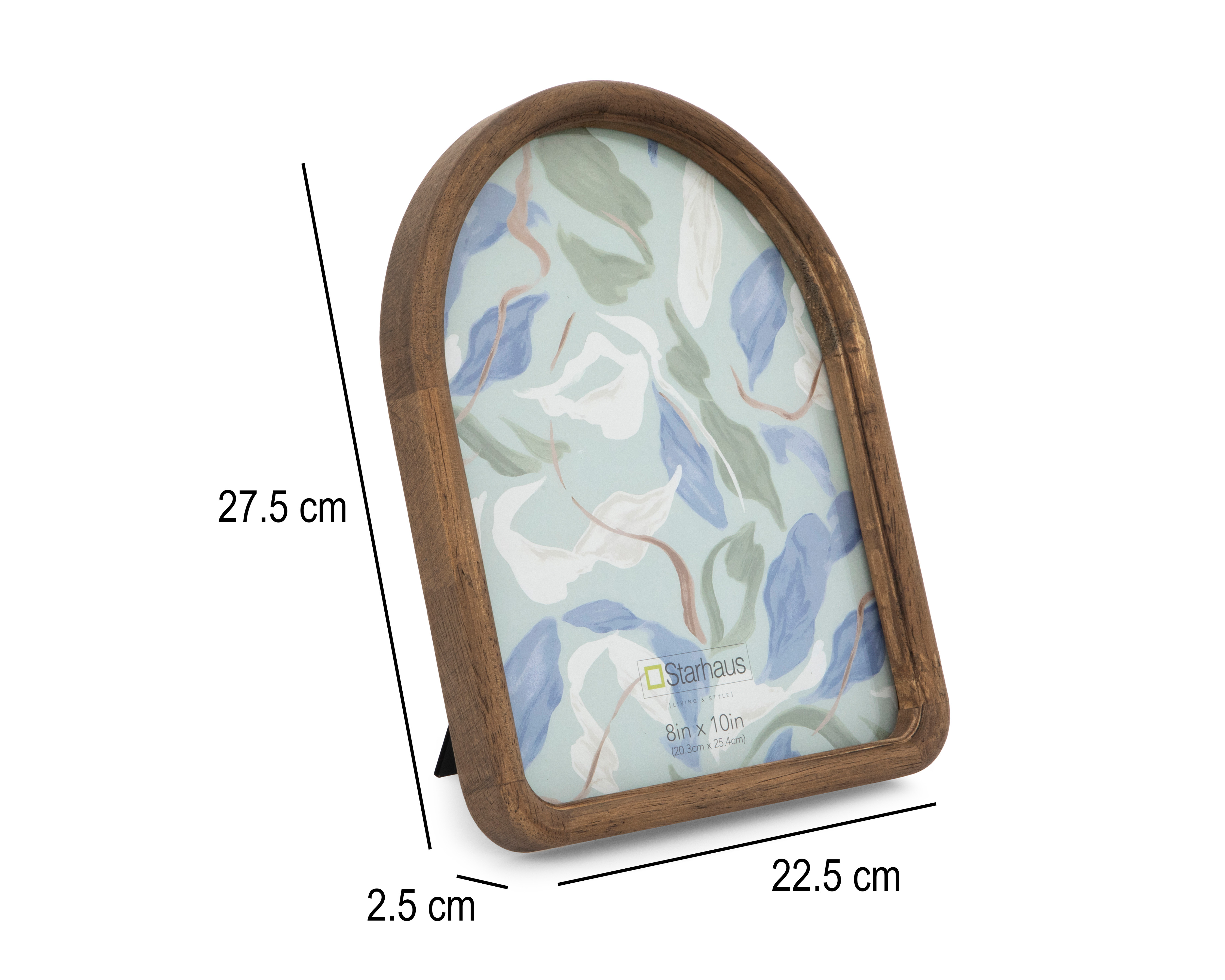 Foto 6 pulgar | Foto 5 | Portarretrato de Madera Starhaus 8 x 10 Pulgadas