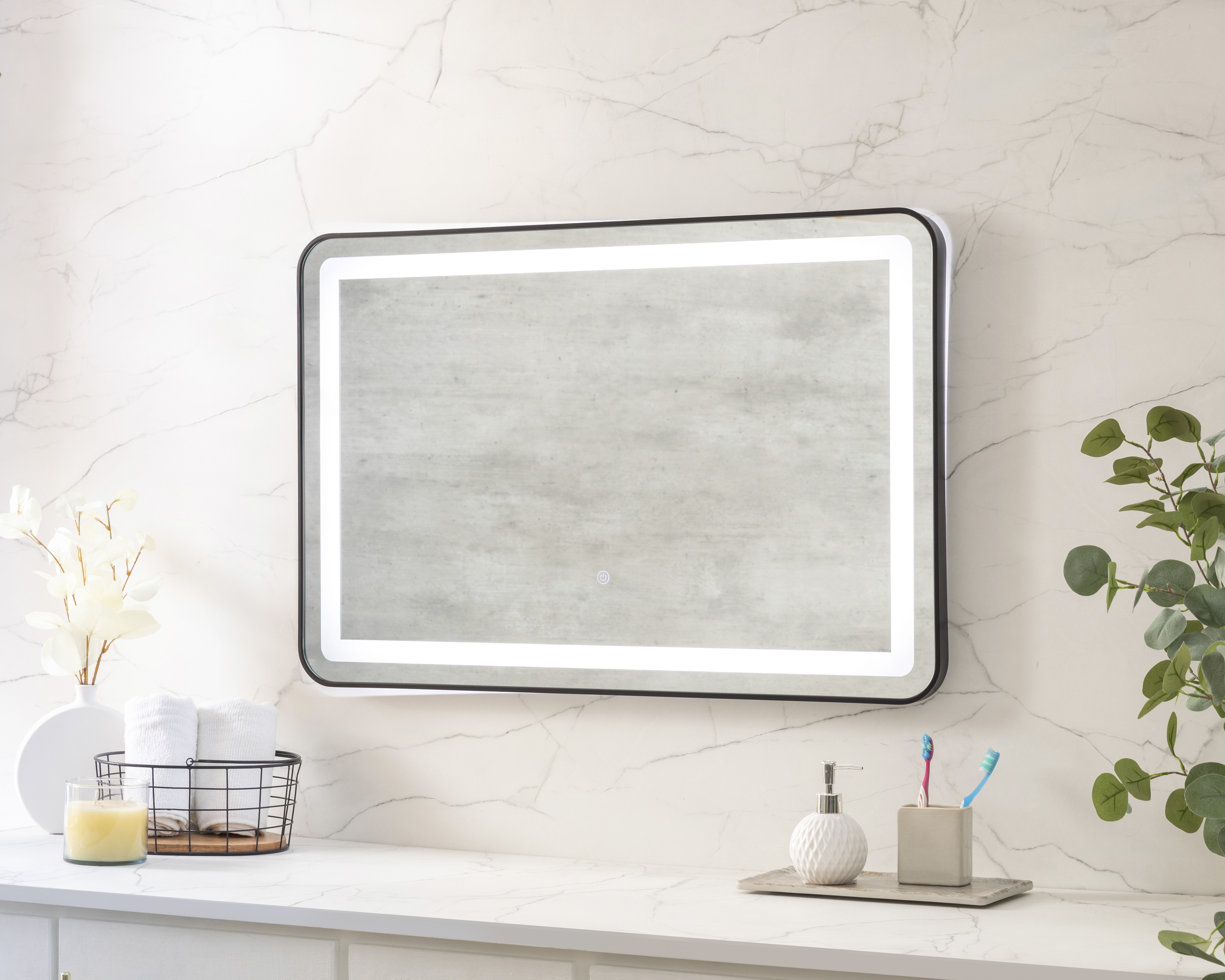 Espejo para Baño Starhaus con Luz Led