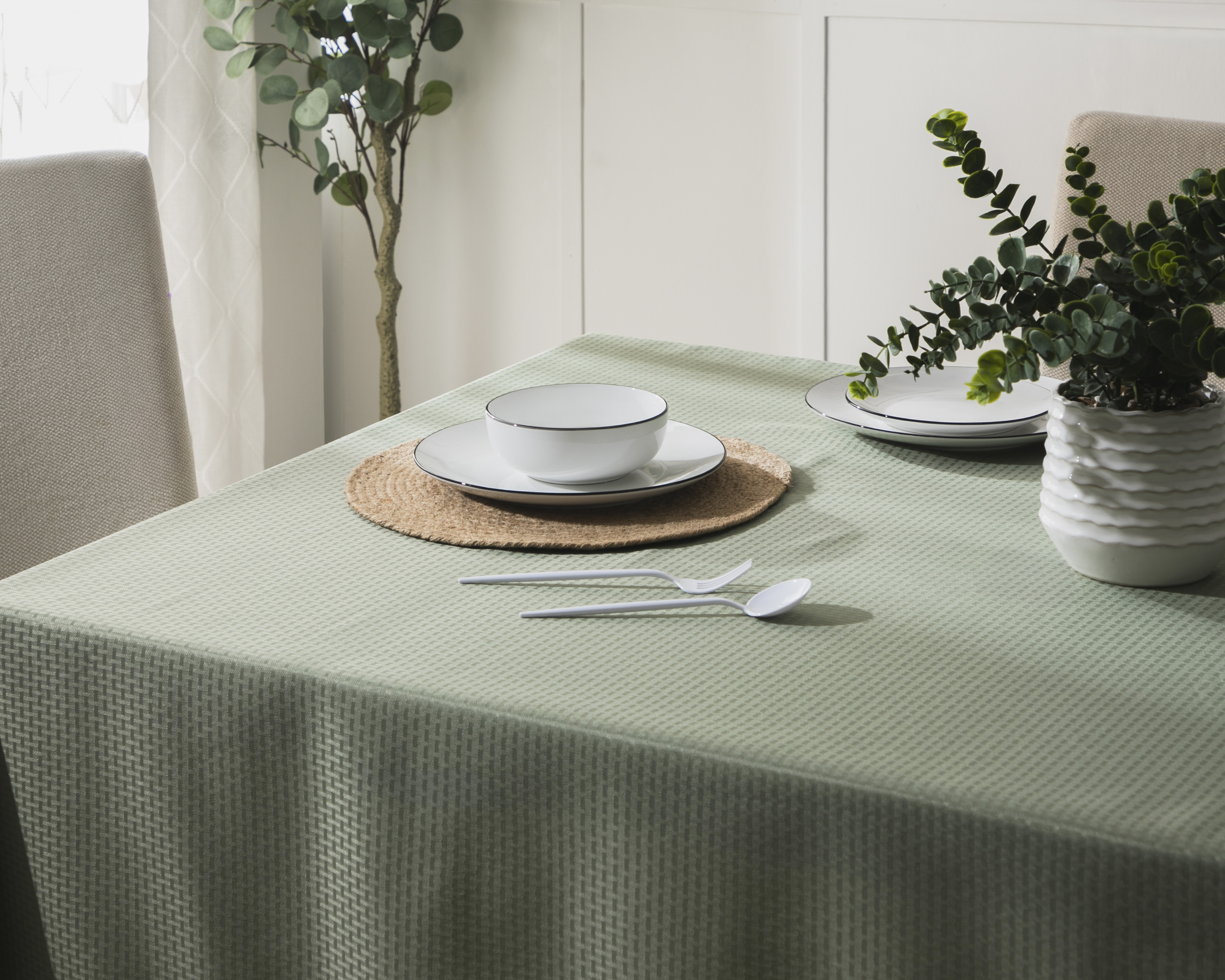 Foto 2 pulgar | Foto 1 | Mantel para Mesa Olivo Starhaus Nairobi 140 x 180 cm