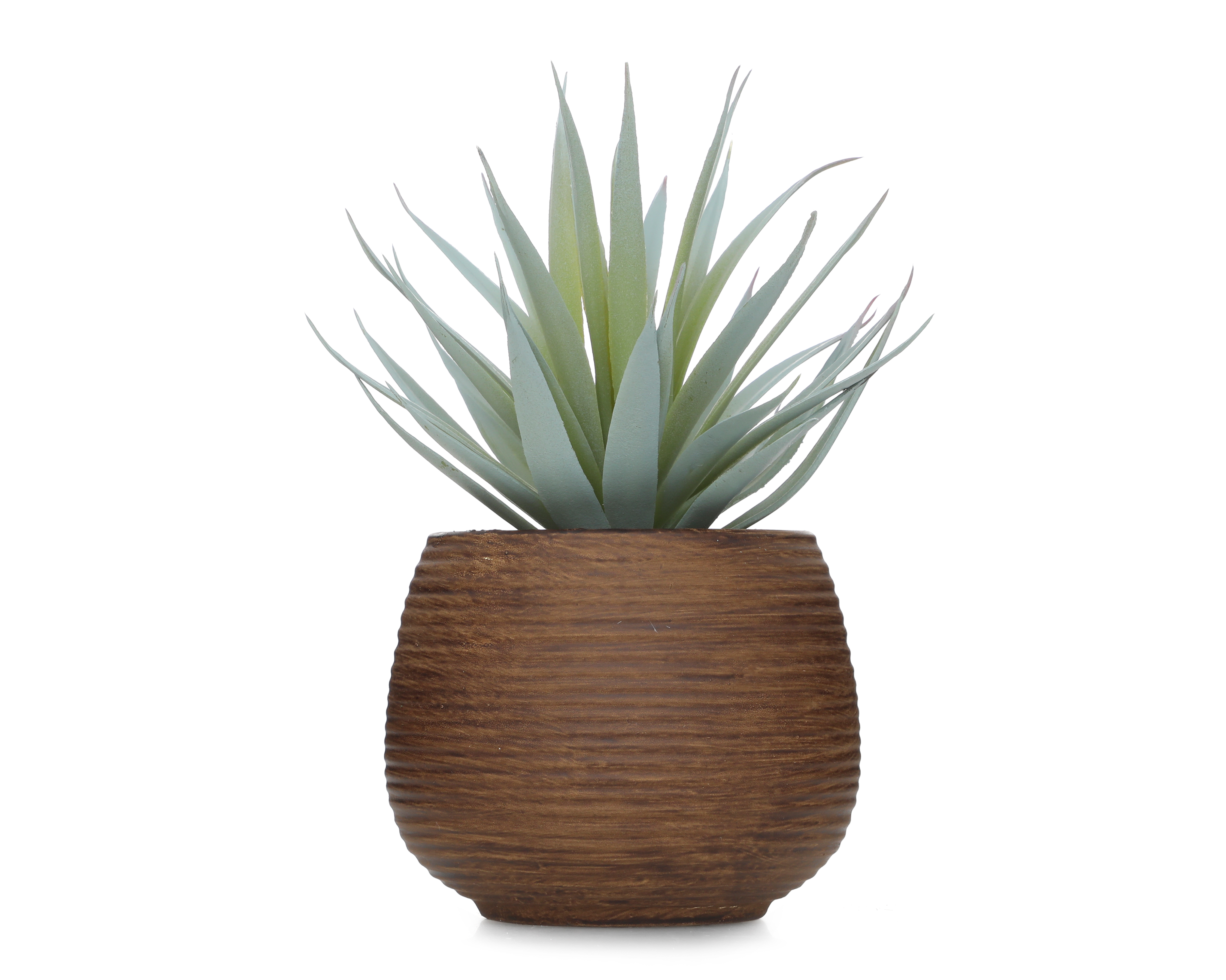 Foto 2 pulgar | Foto 1 | Agave Artificial con Maceta Starhaus 21 cm