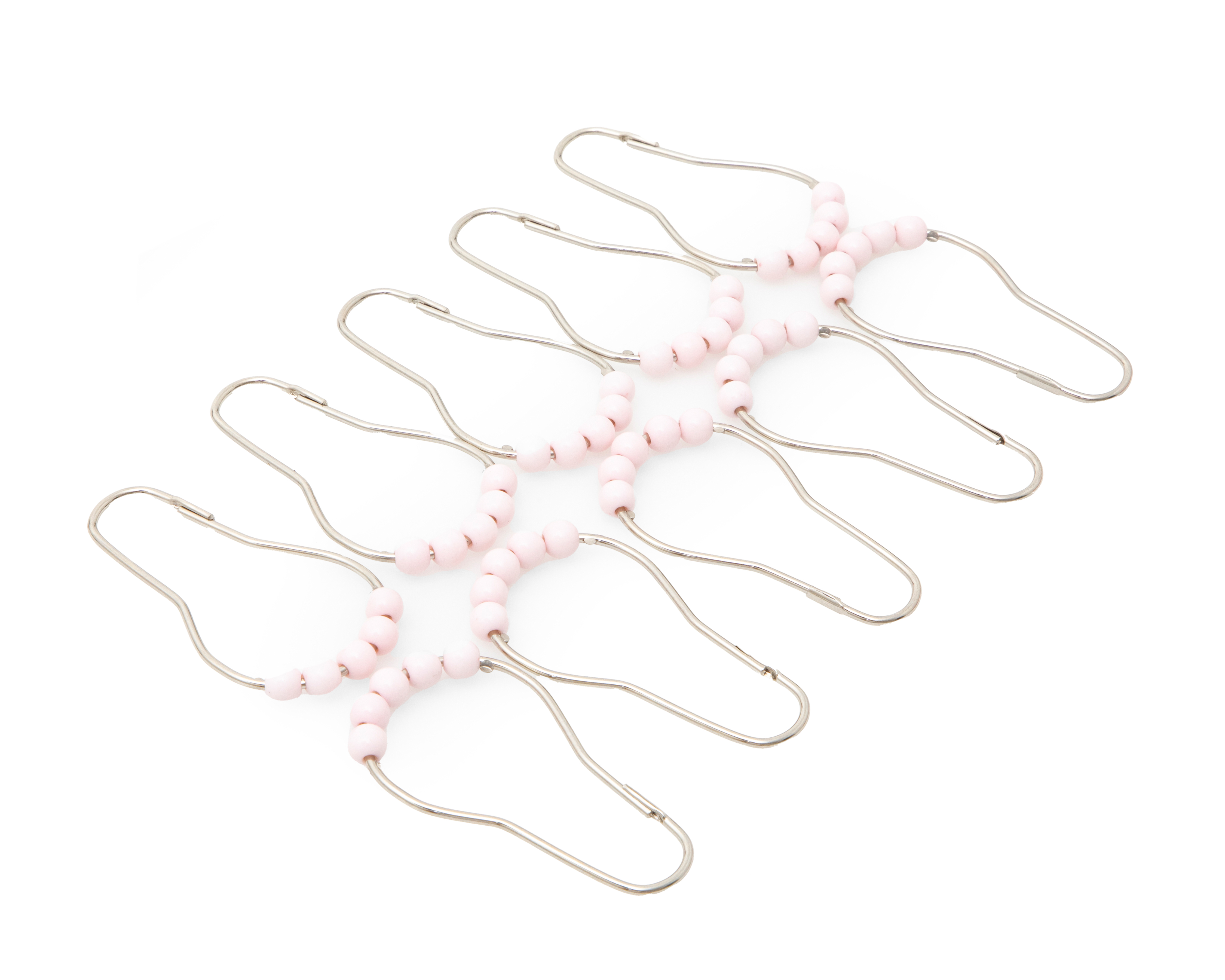 Foto 3 pulgar | Foto 2 | Cortina y Tapete para Baño Starhaus Rosa 14 Piezas