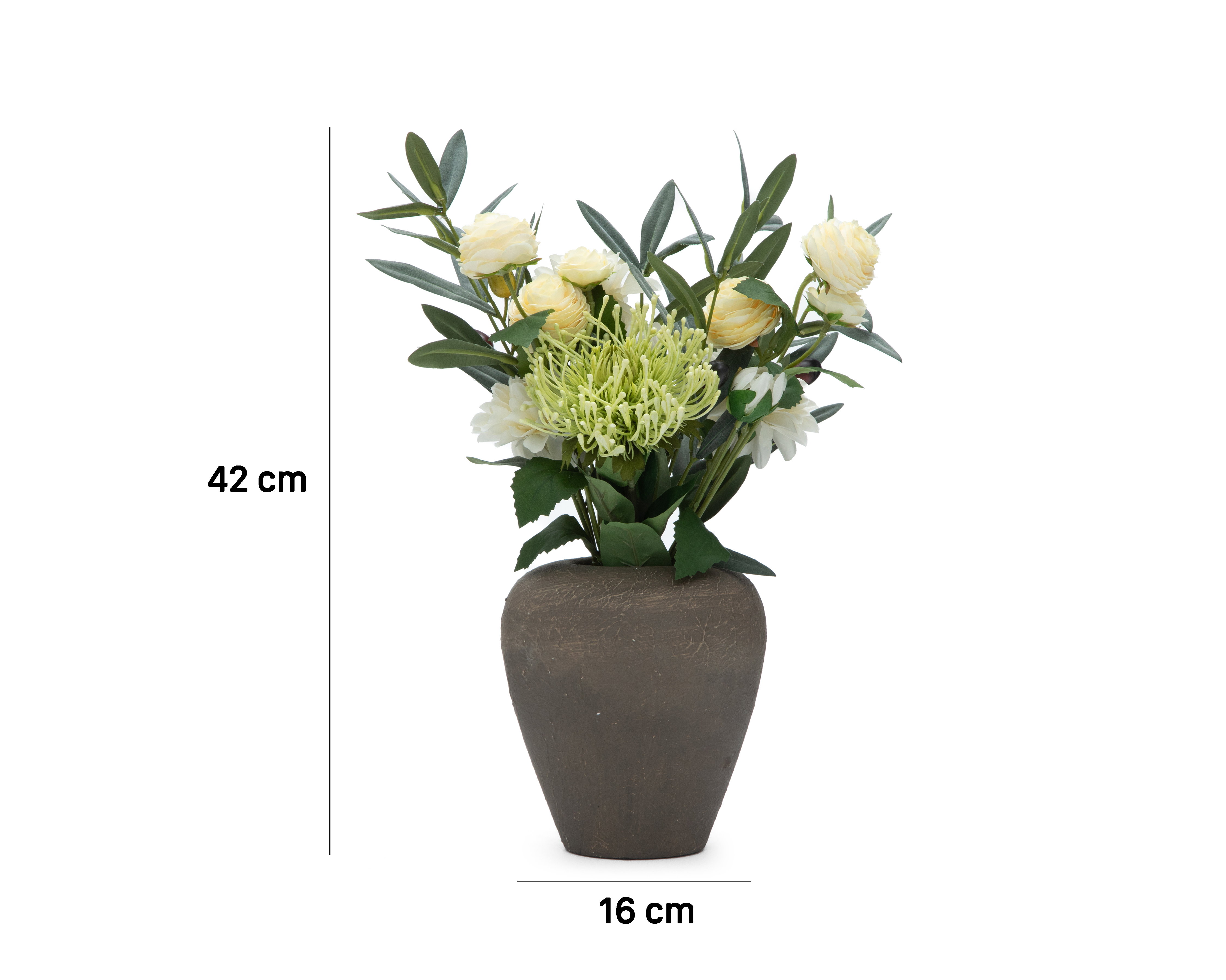 Foto 6 pulgar | Foto 5 | Planta Decorativa con Maceta Starhaus 42 cm