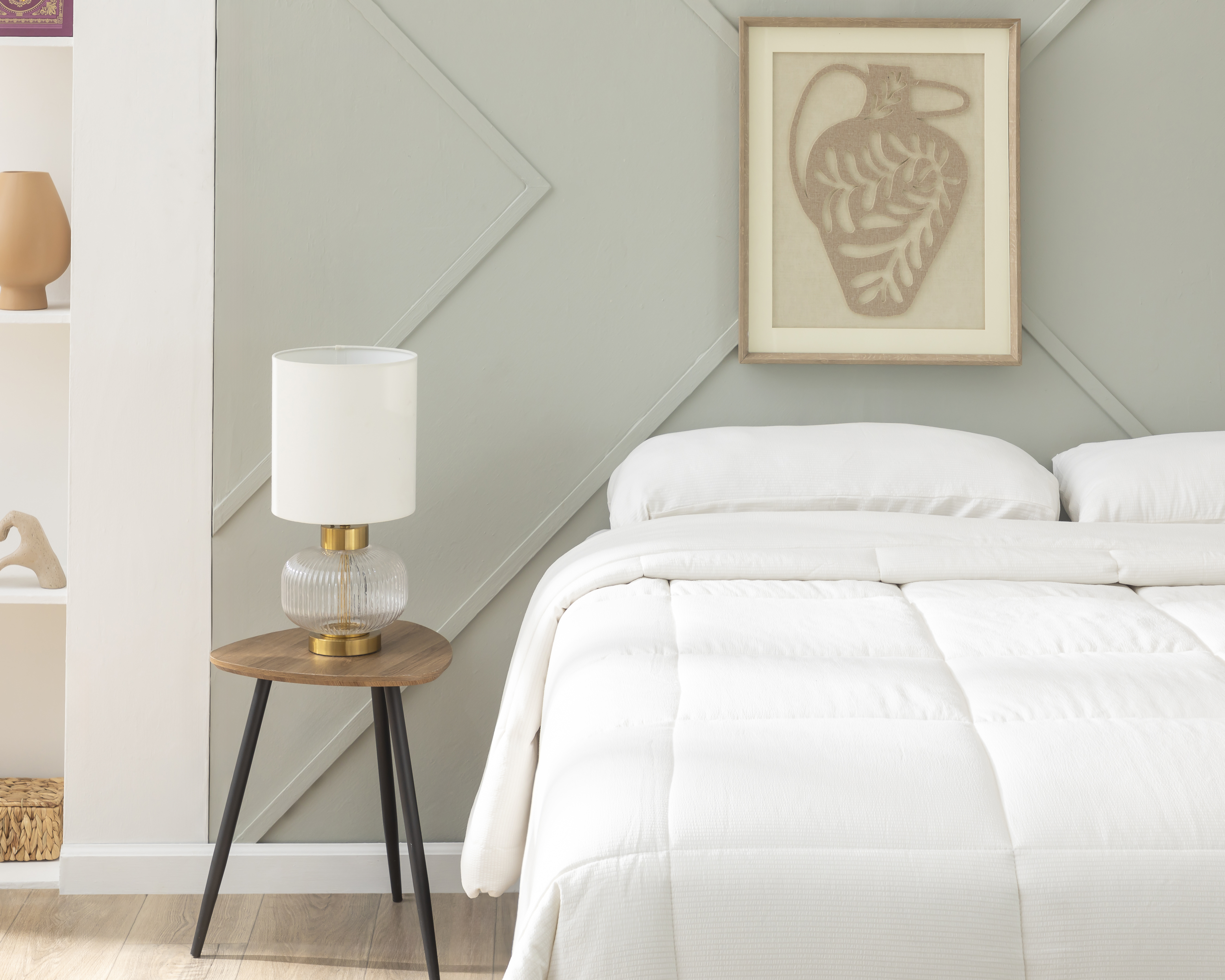 Edredón King Size Starhaus Sienna Blanco 3 Piezas