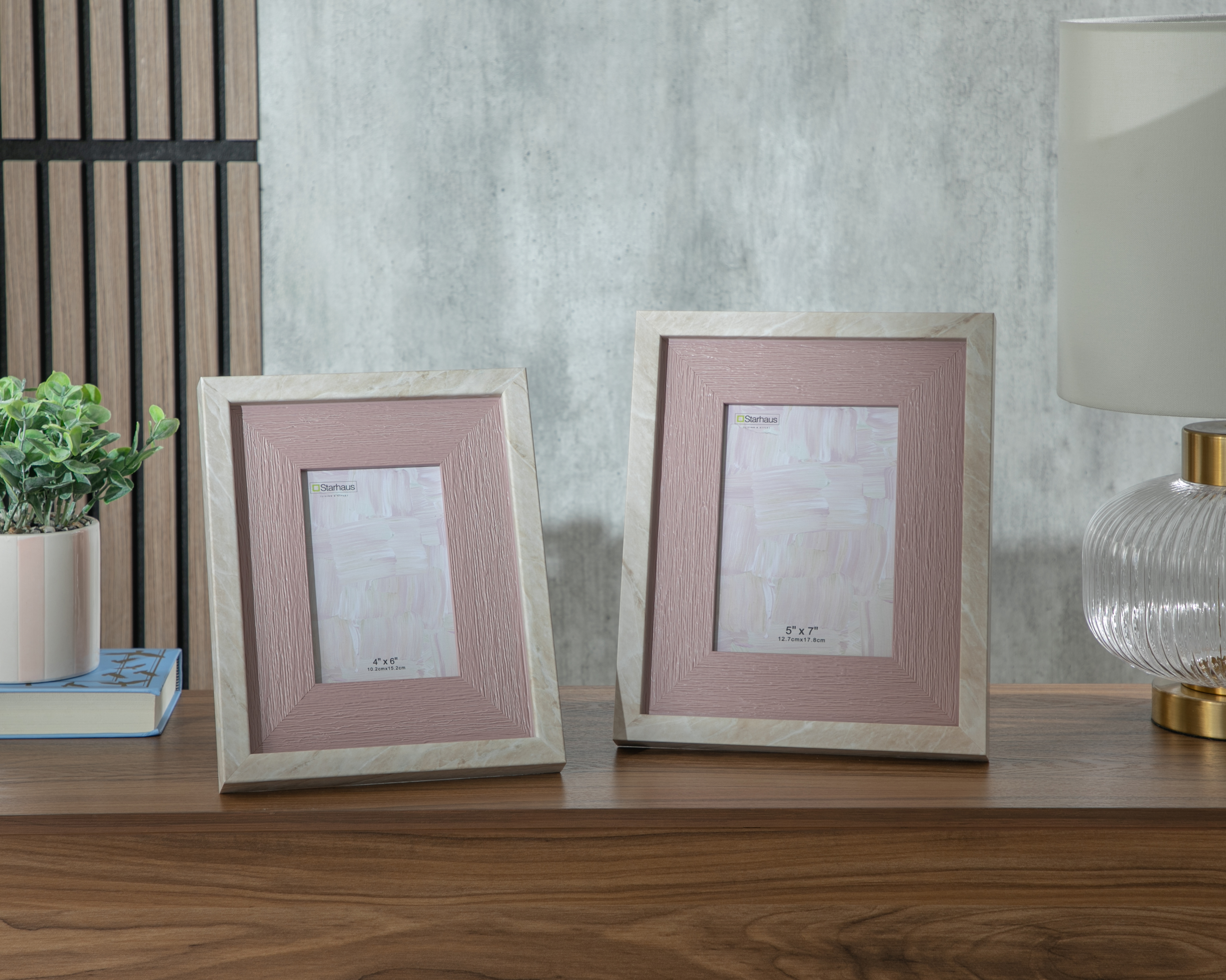 Foto 5 pulgar | Foto 4 | Portarretrato de Madera Starhaus 4 x 6 Pulgadas