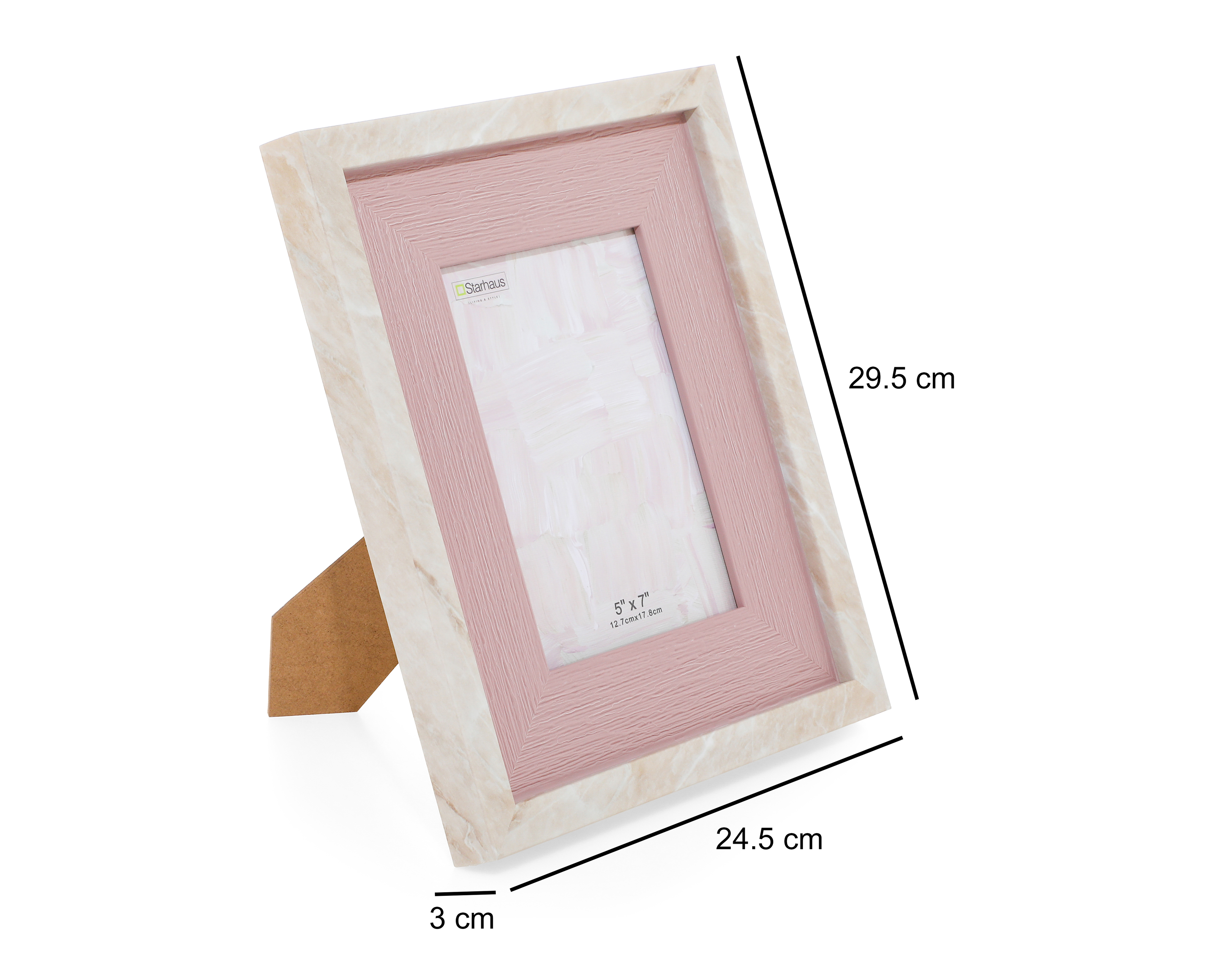 Foto 5 | Foto 5 | Portarretrato de Madera Starhaus 5 x 7 Pulgadas