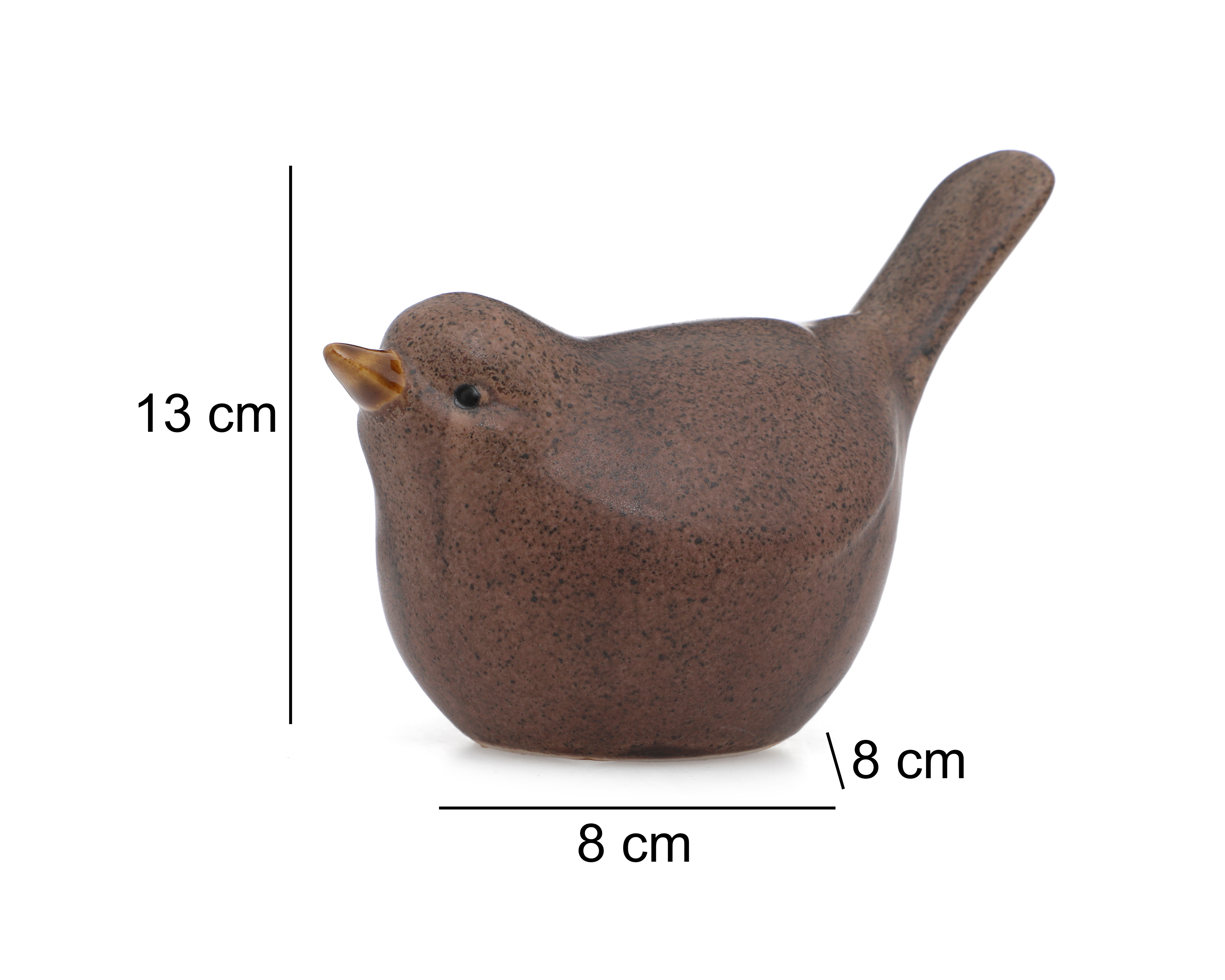 Foto 7 pulgar | Foto 6 | Escultura de Pájaro Ala de Cerámica