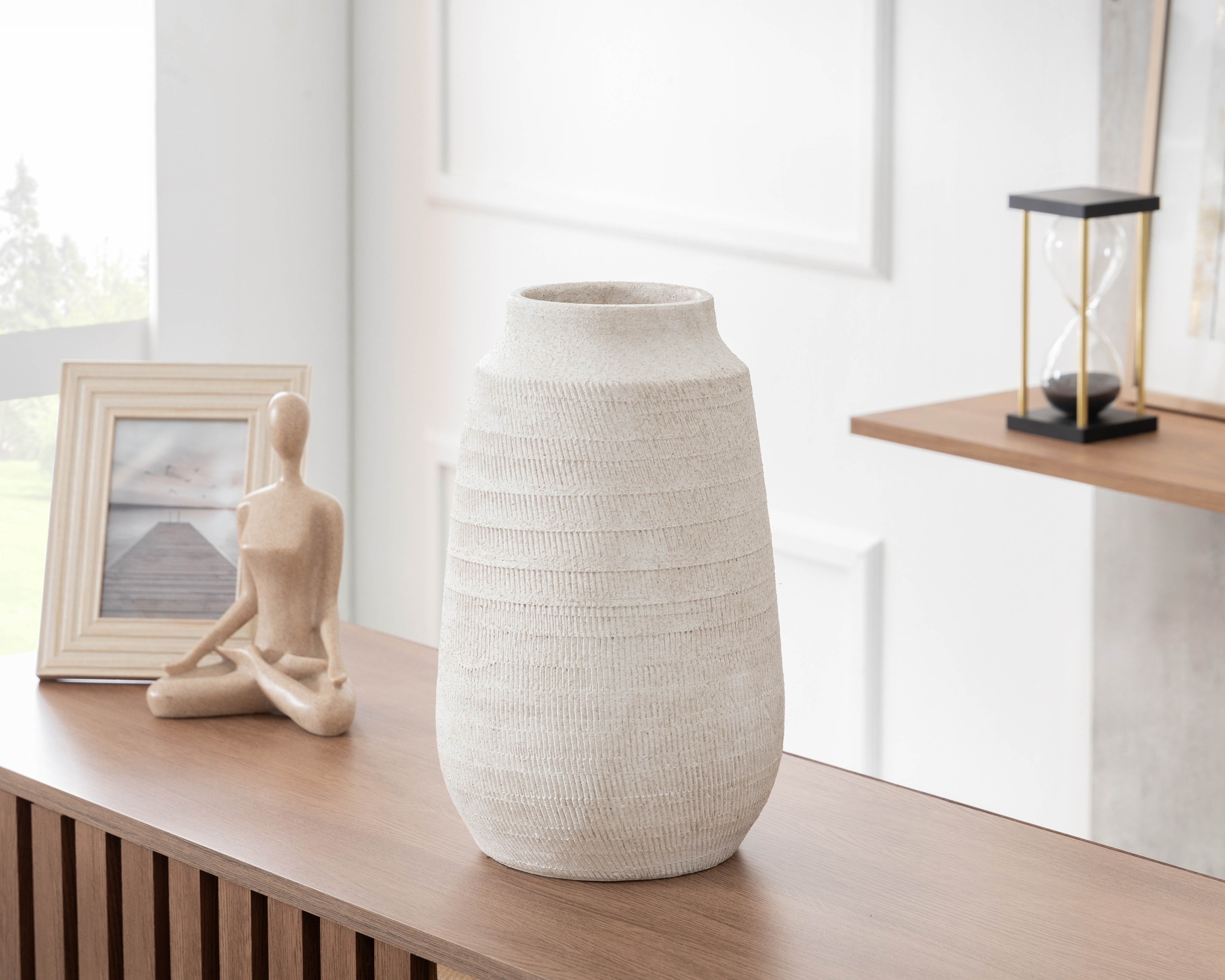 Foto 5 pulgar | Foto 4 | Florero de Cerámica Starhaus Crisalida