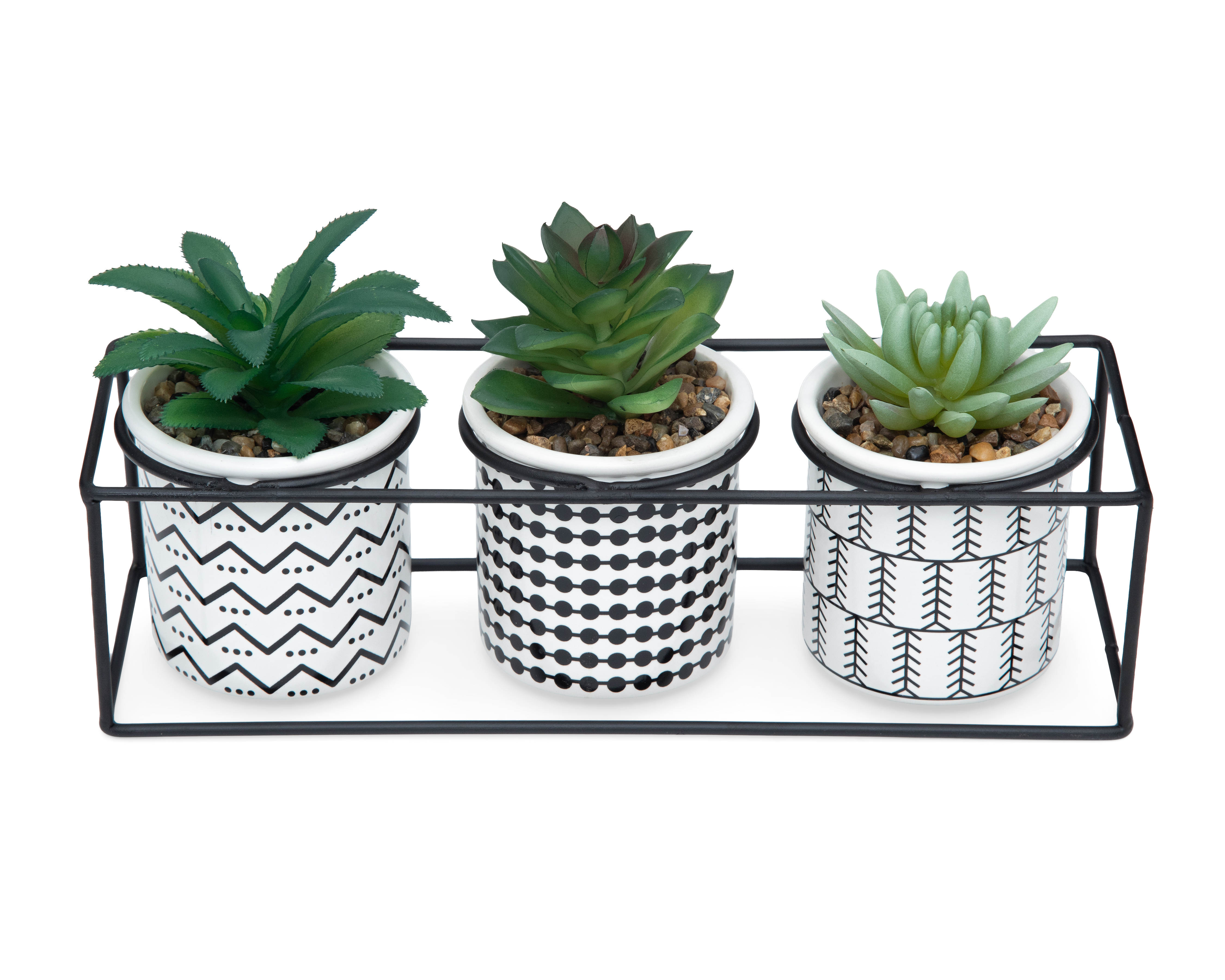 Foto 3 pulgar | Foto 2 | Suculenta Artificial con Maceta Setere 14 cm