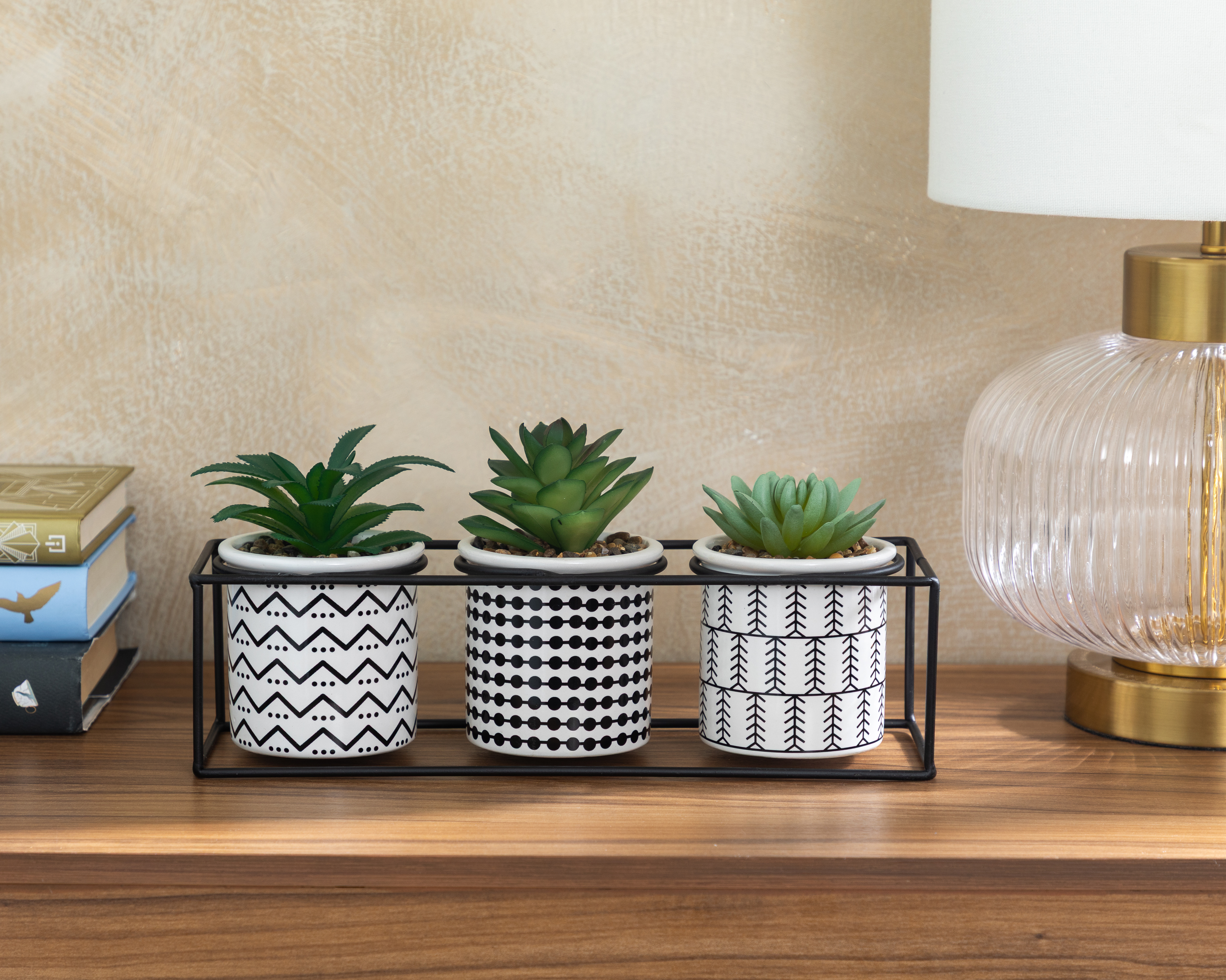 Foto 5 pulgar | Foto 4 | Suculenta Artificial con Maceta Setere 14 cm