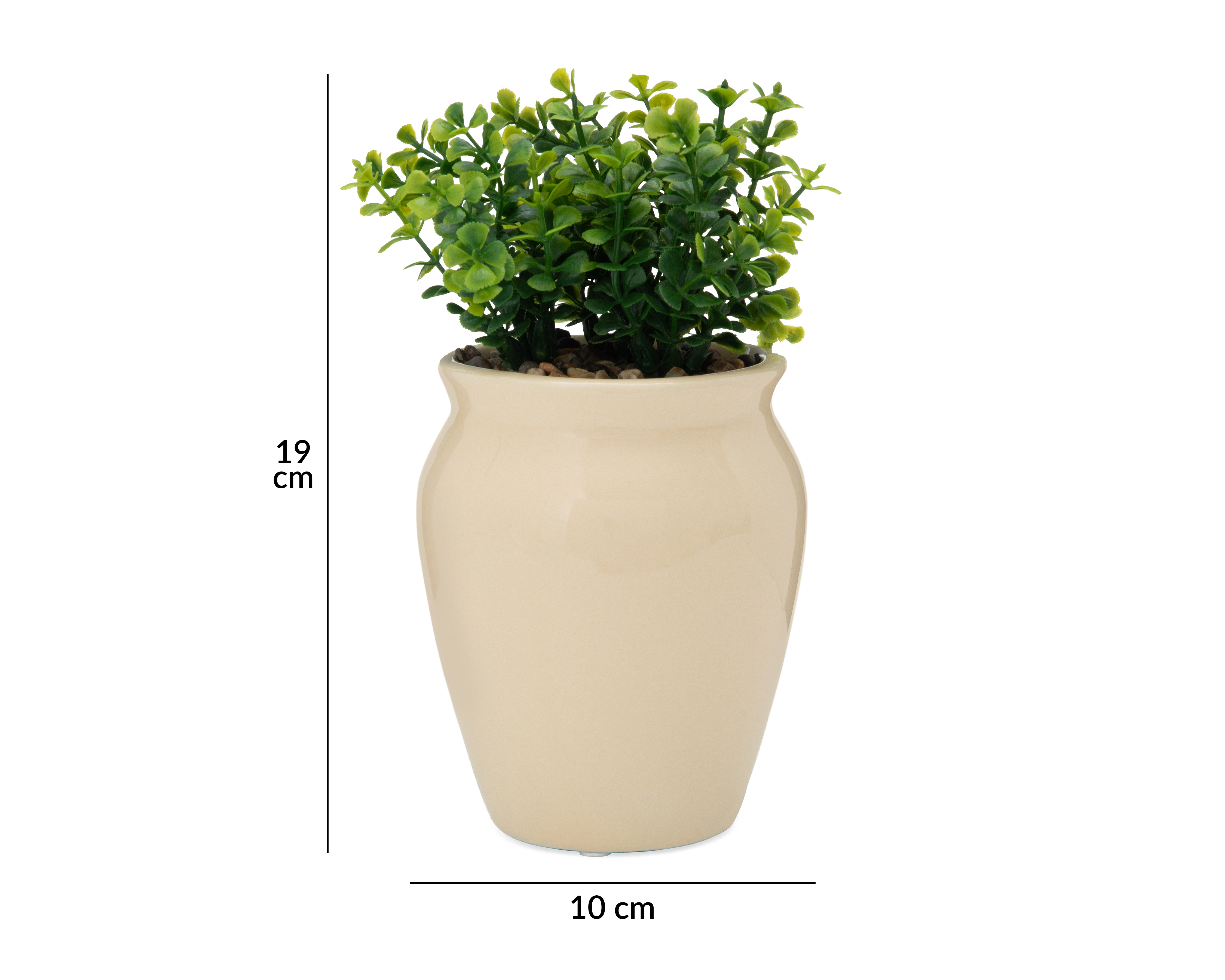 Foto 5 | Foto 5 | Suculenta Artificial con Maceta Starhaus 19 cm