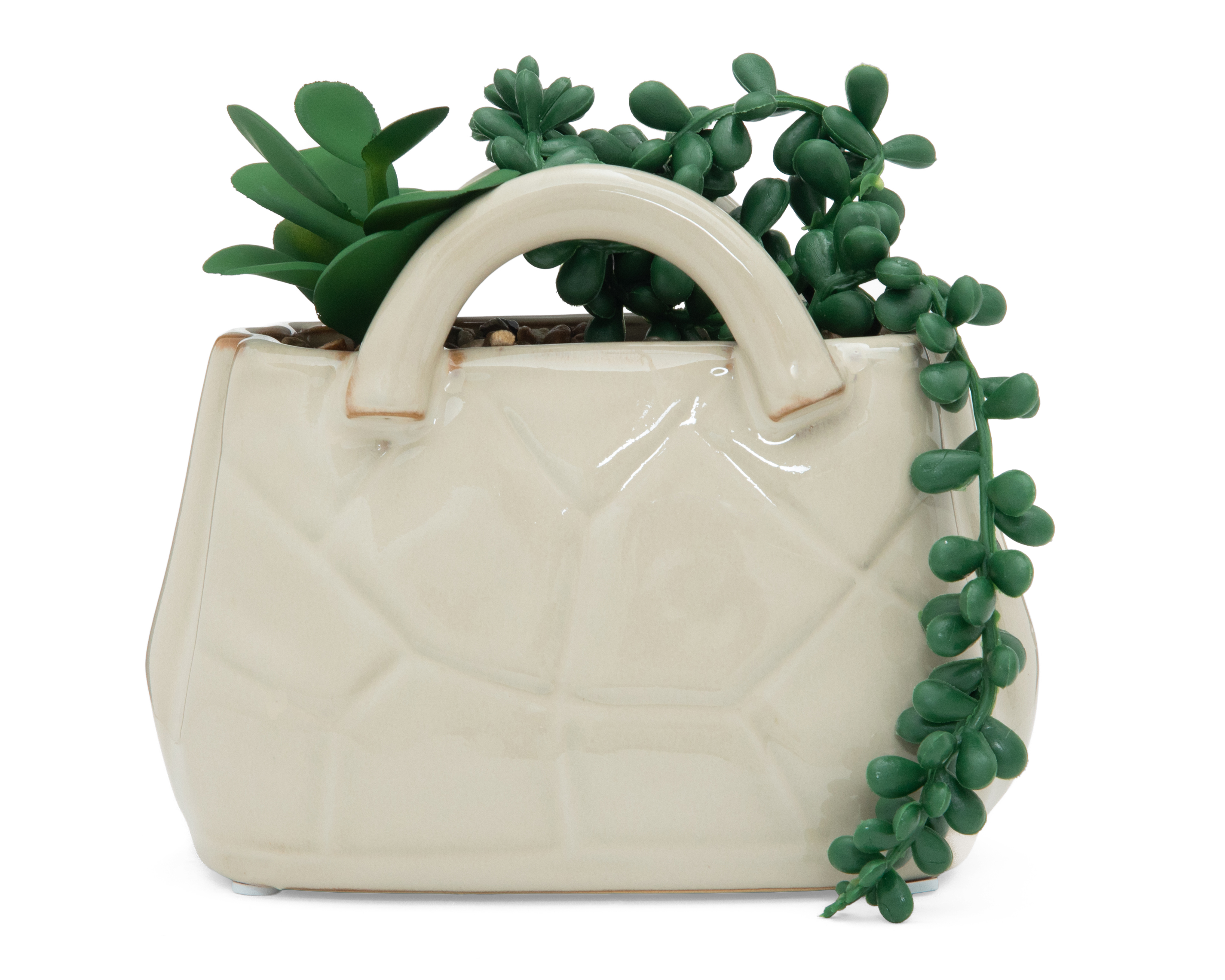 Suculenta Artificial con Maceta Luivi 15 cm