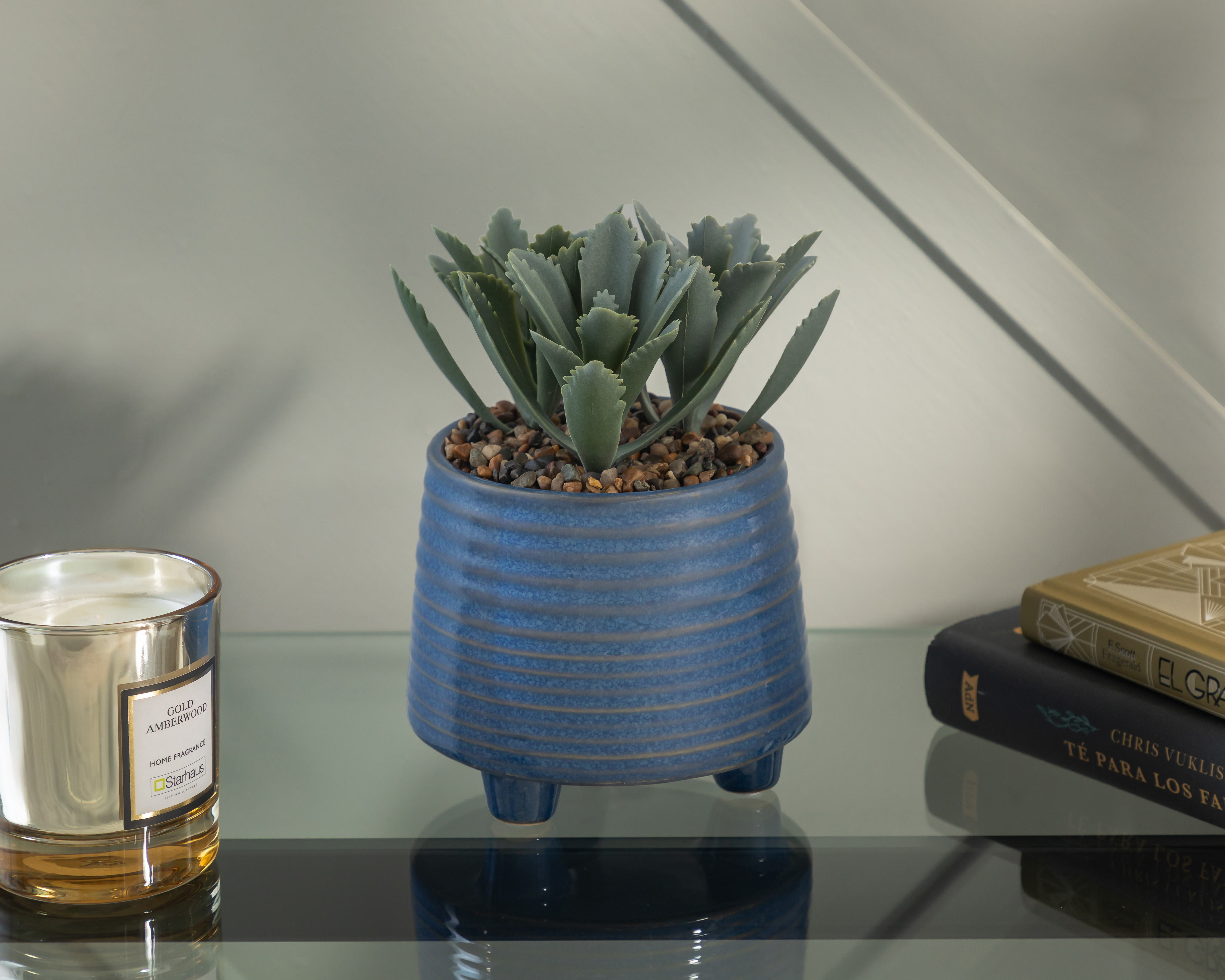 Foto 4 | Foto 4 | Suculenta Artificial con Maceta Starhaus 19.5 cm