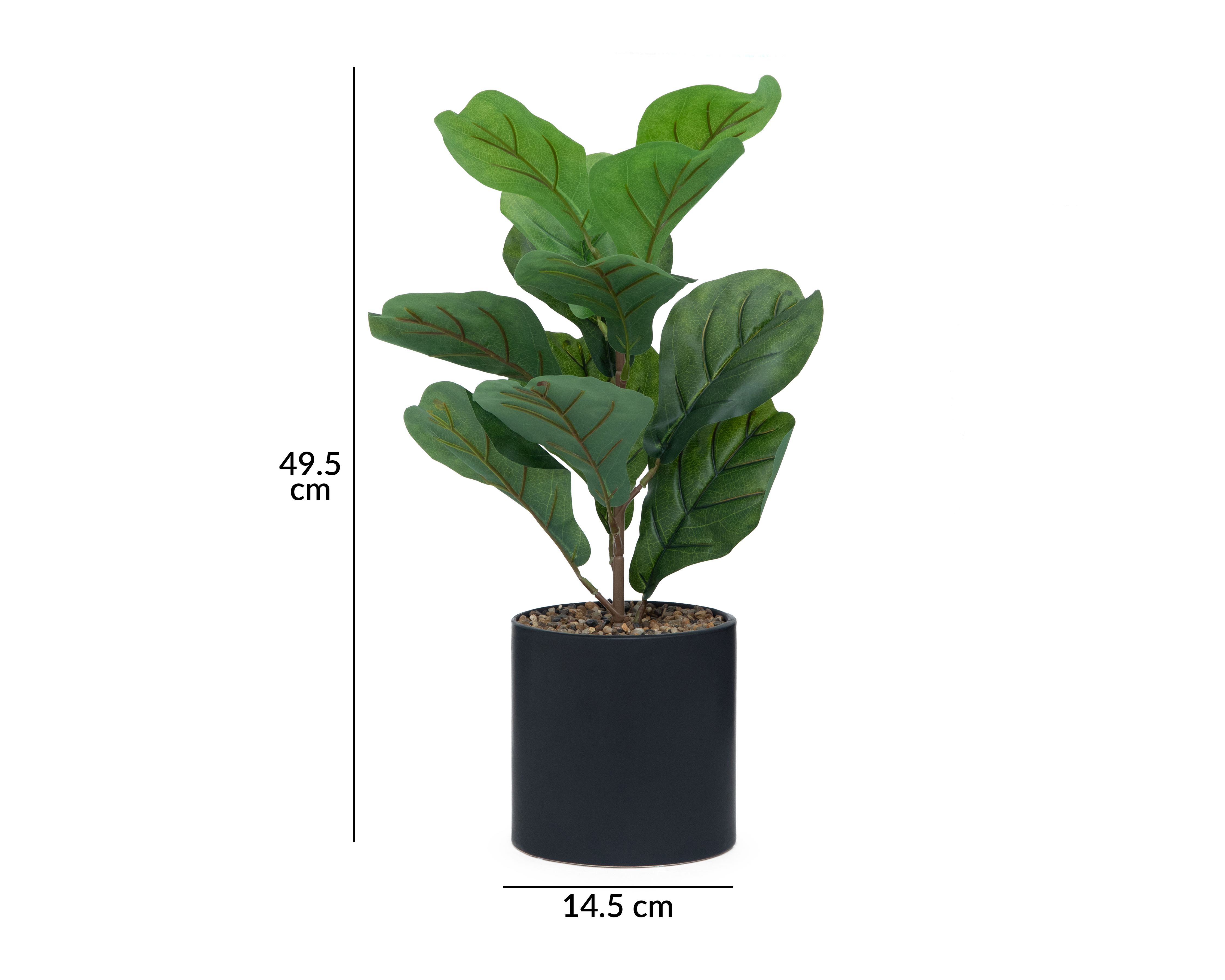 Foto 5 | Foto 5 | Ficus Artificial con Maceta Starhaus 49.5 cm