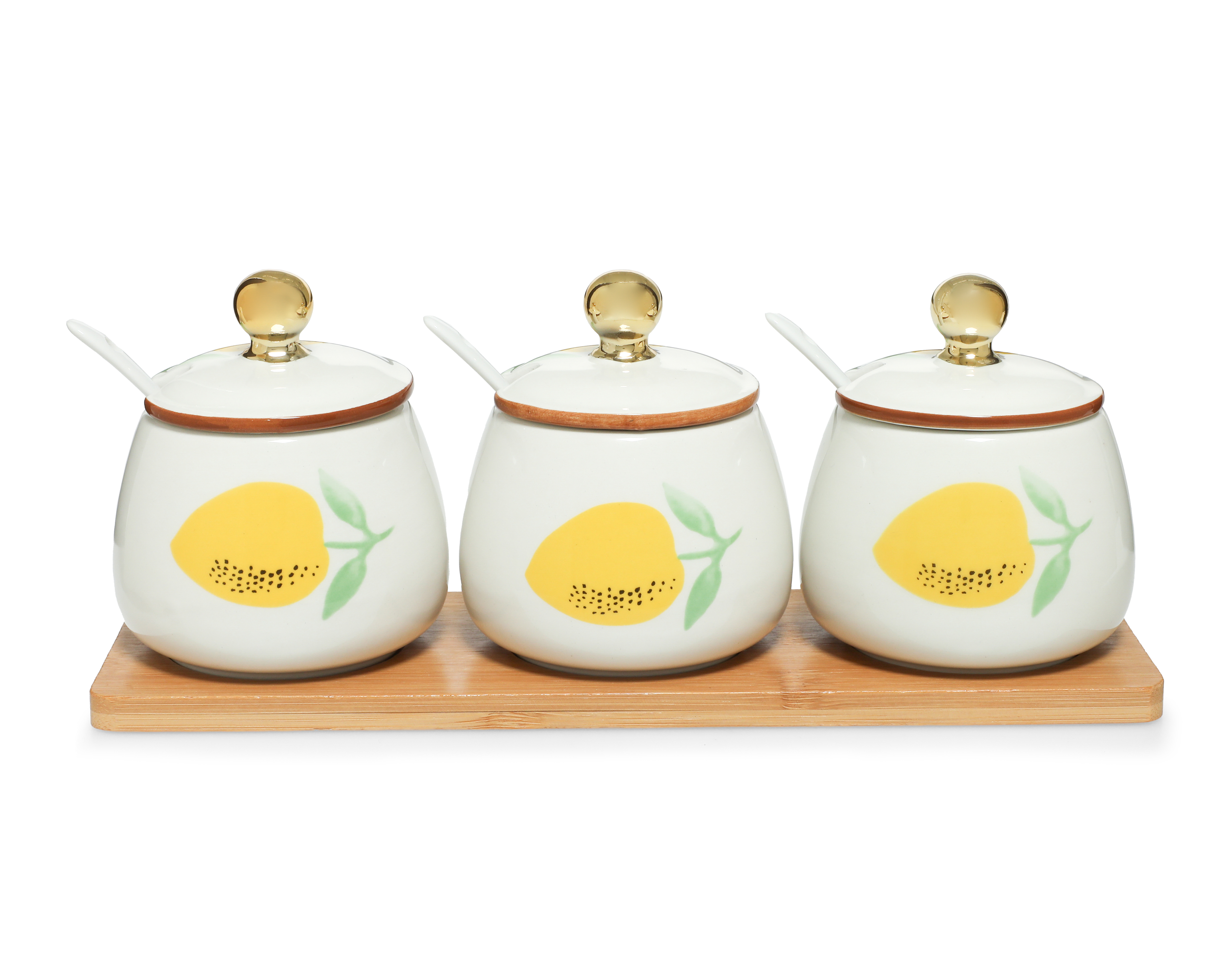 Contenedor de Cerámica Starhaus 4 Piezas