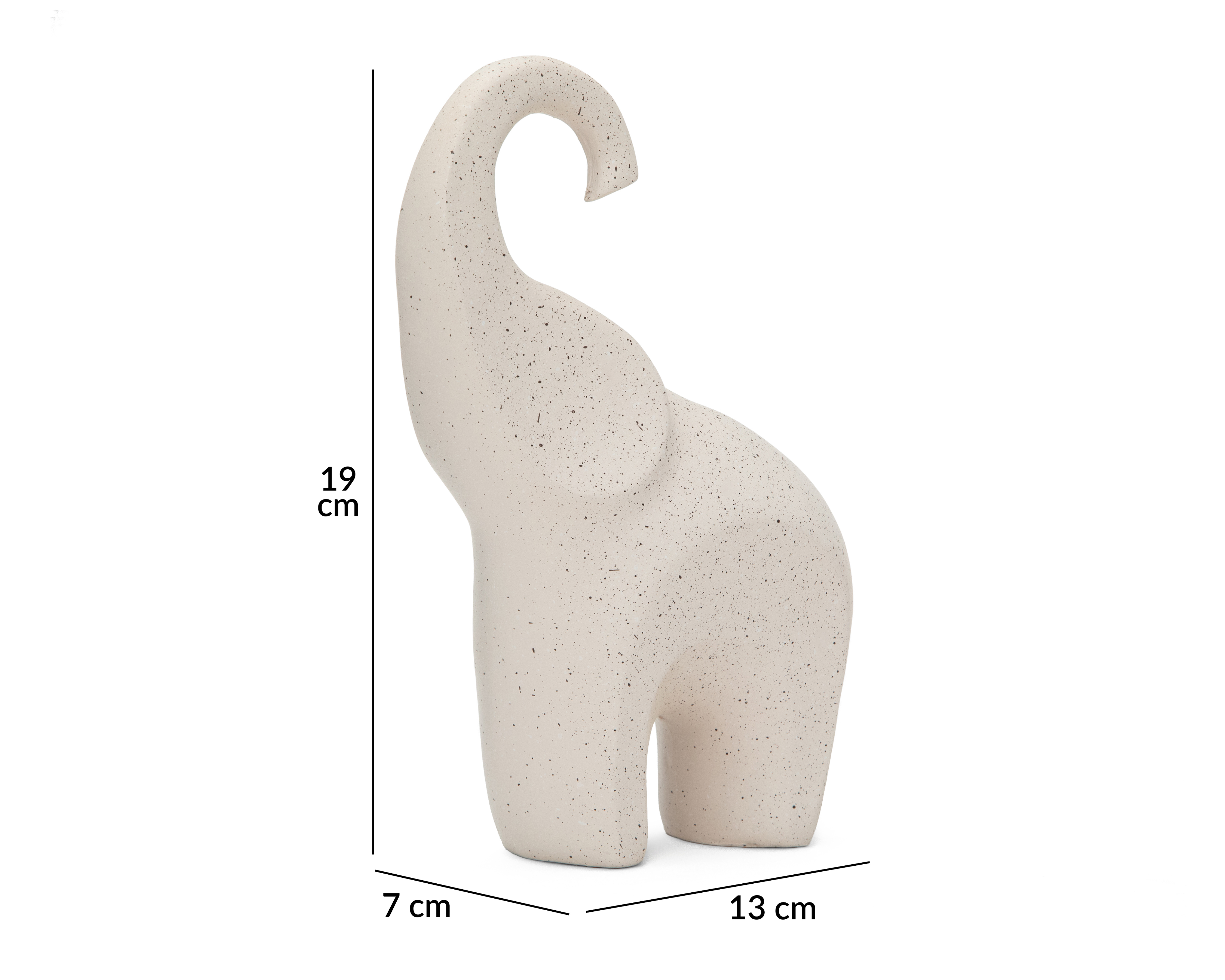 Foto 7 pulgar | Foto 6 | Escultura de Elefante Fanto de Resina