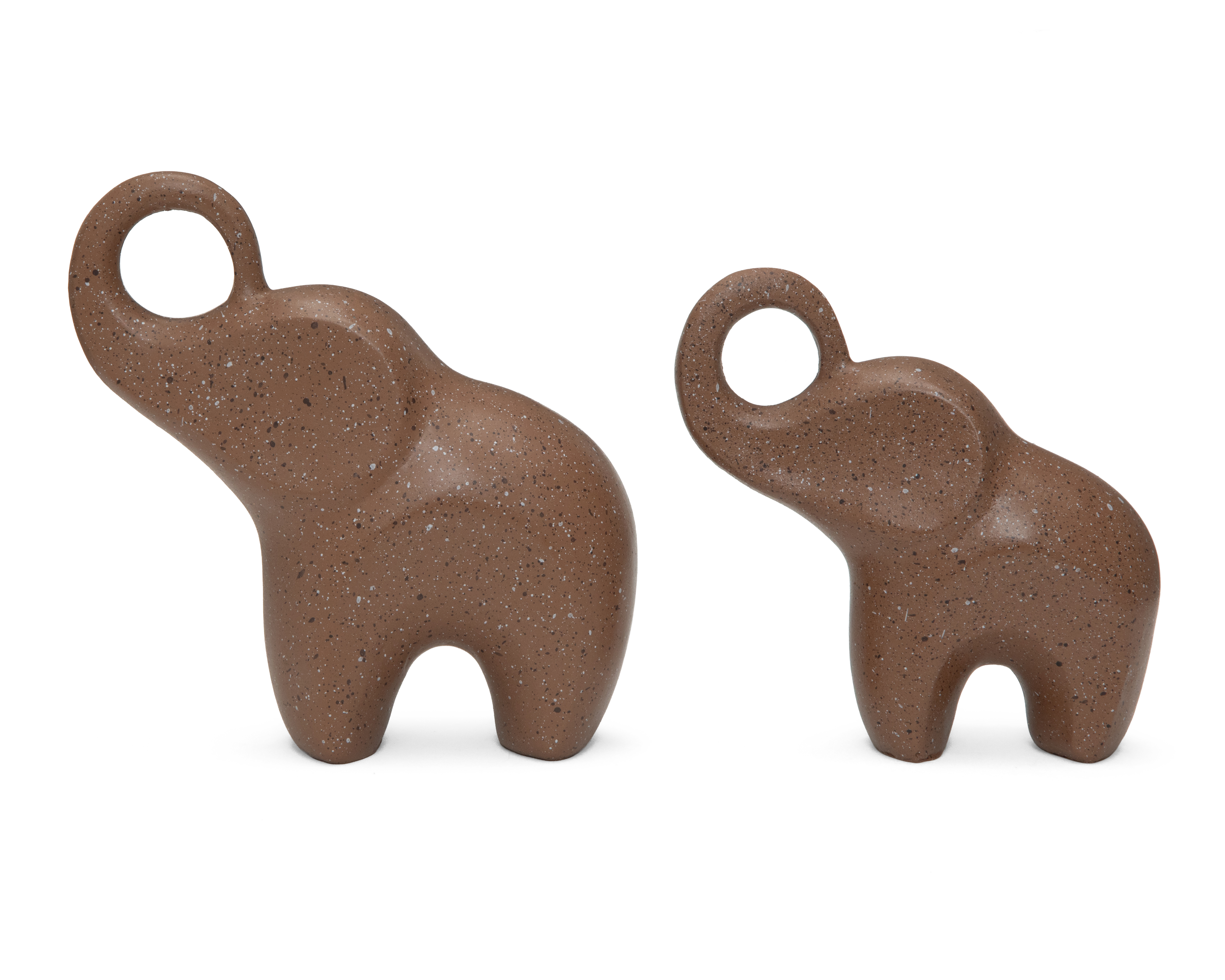 Foto 2 | Foto 2 | Escultura de Elefante Sefri de Resina 2 Piezas