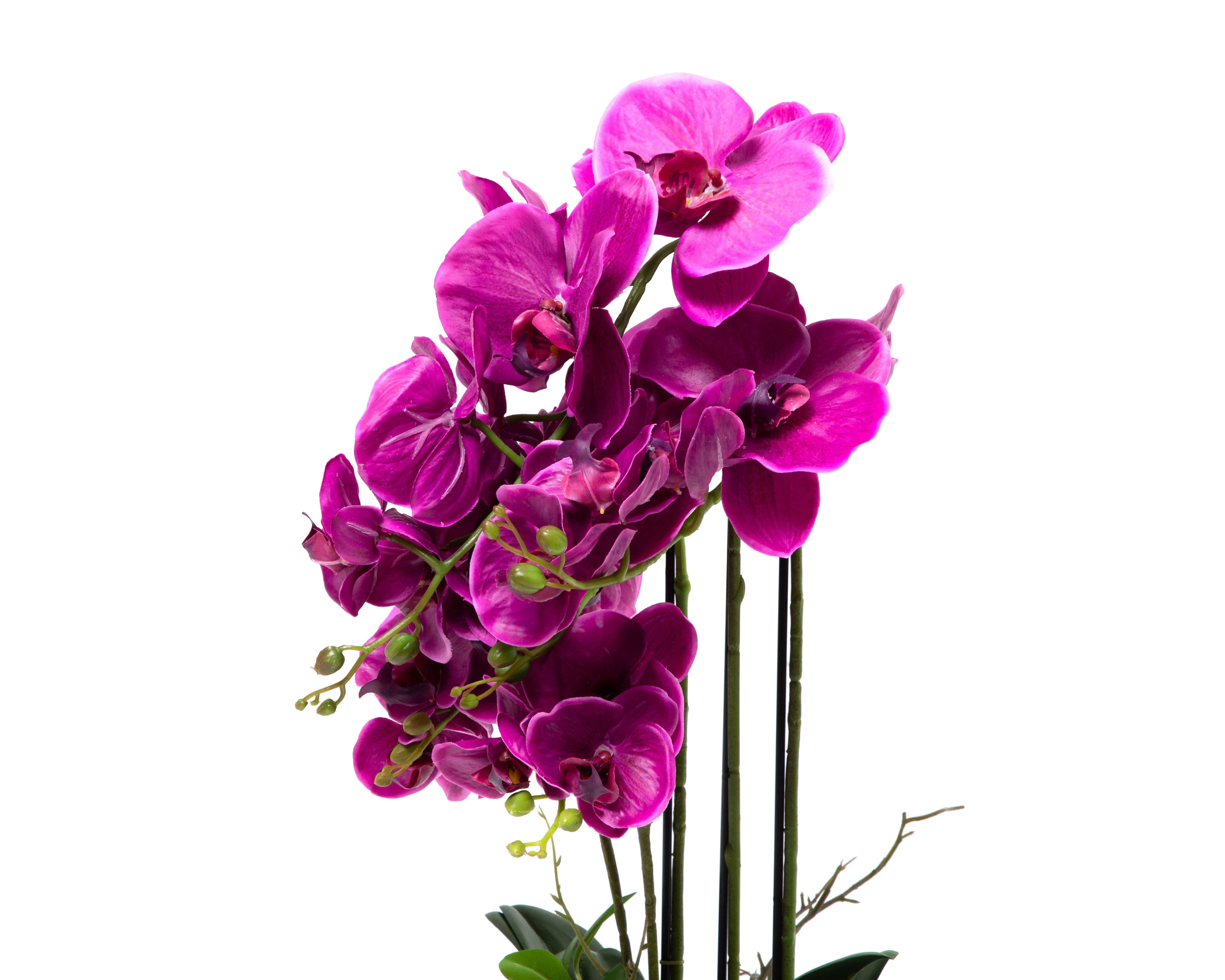 Foto 5 pulgar | Foto 4 | Orquídea Artificial con Maceta Starhaus 73 cm