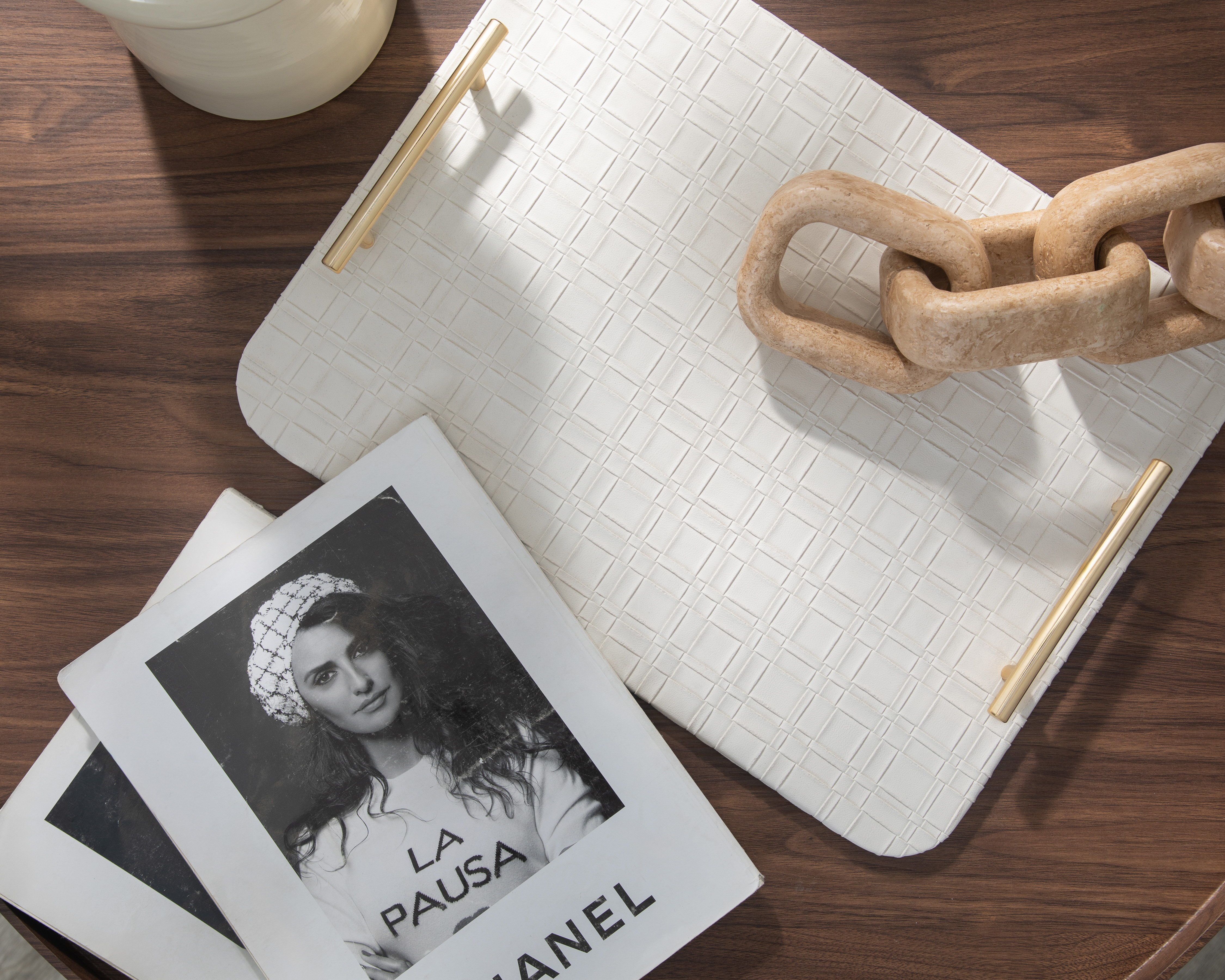 Foto 5 pulgar | Foto 4 | Charola Decorativa Senela de Madera