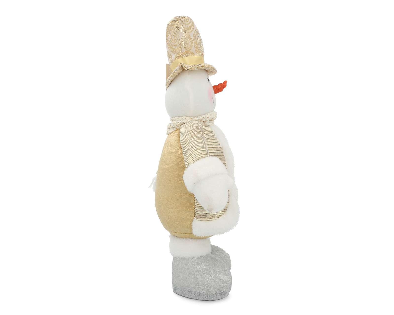 Foto 3 pulgar | Foto 2 | Decoración Navideña Snowman Gold 1 Pieza