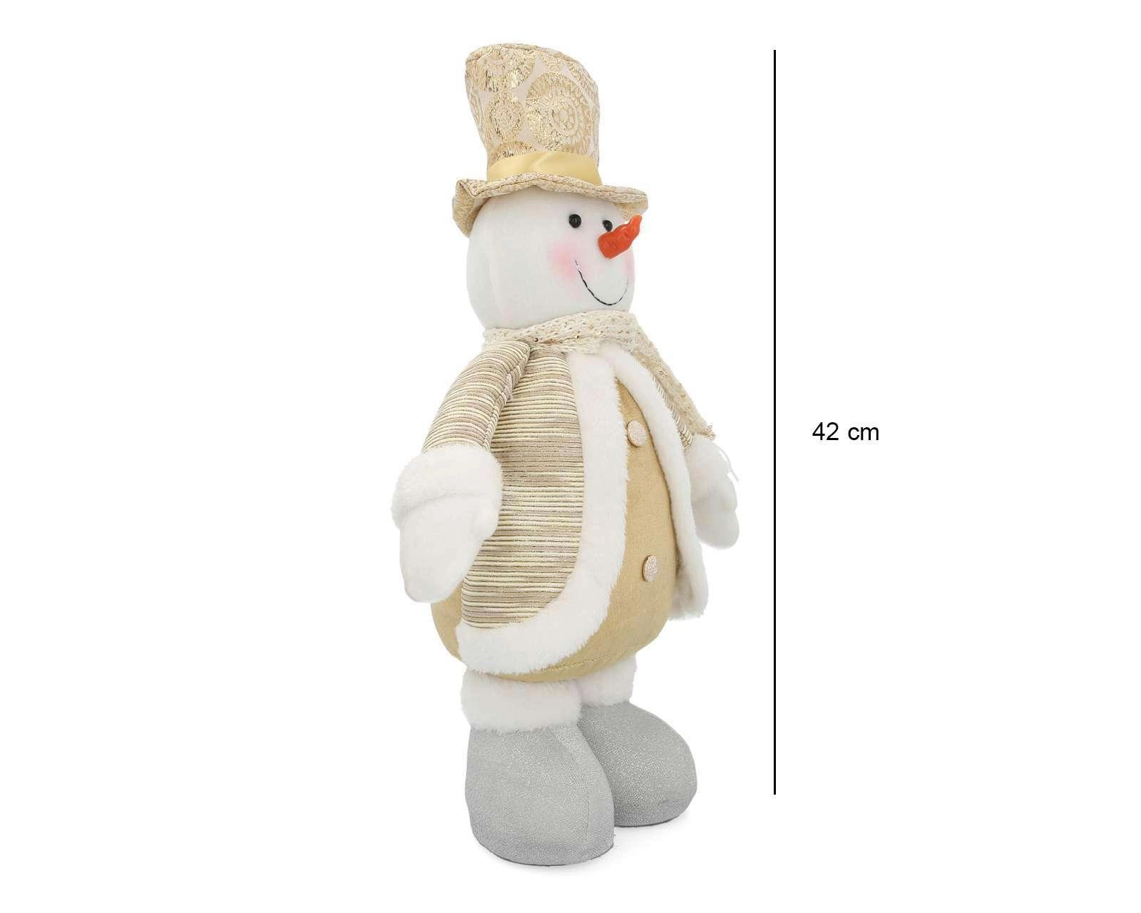 Foto 6 pulgar | Foto 5 | Decoración Navideña Snowman Gold 1 Pieza