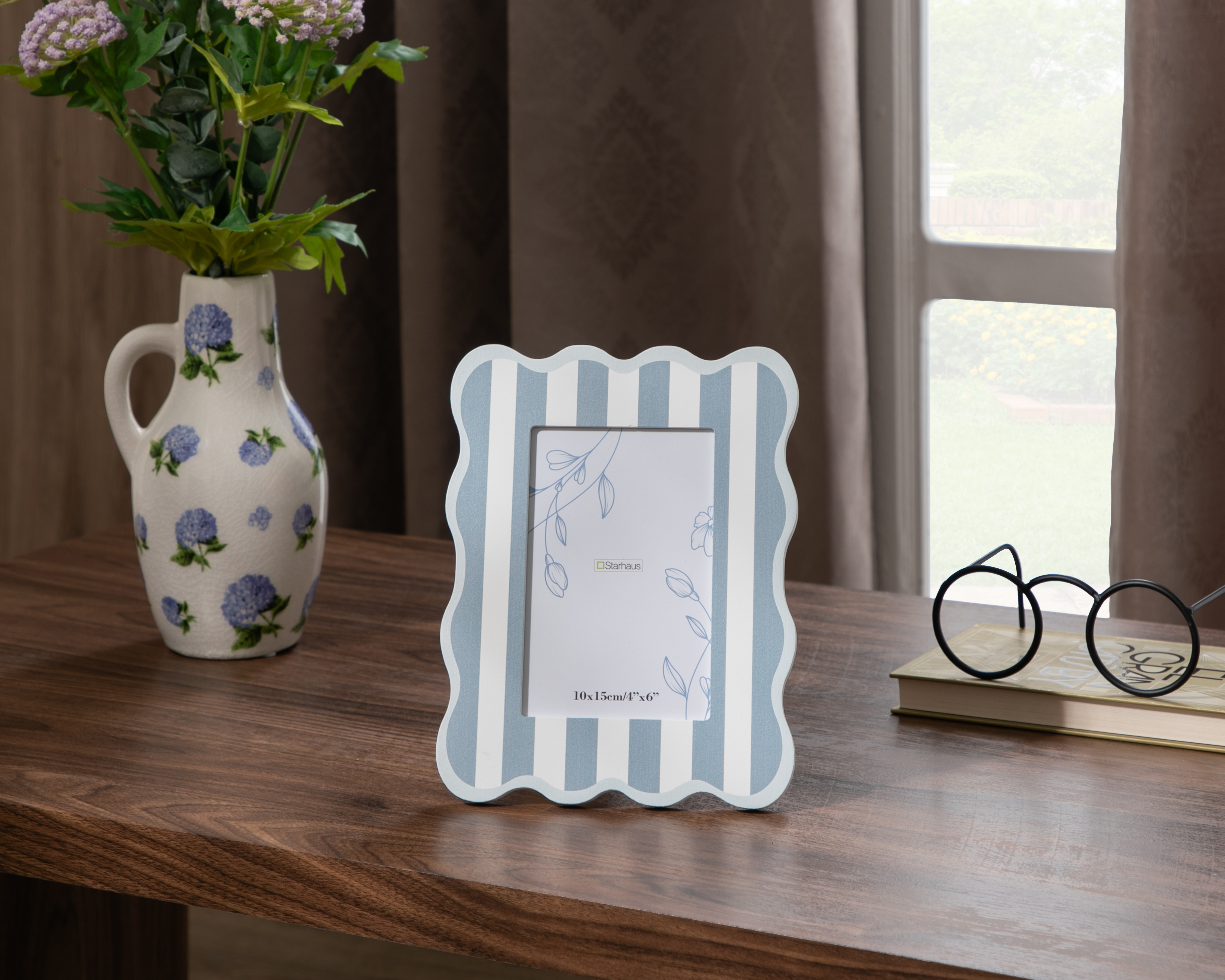 Foto 5 pulgar | Foto 4 | Portarretrato de Madera Starhaus 4 x 6 Pulgadas