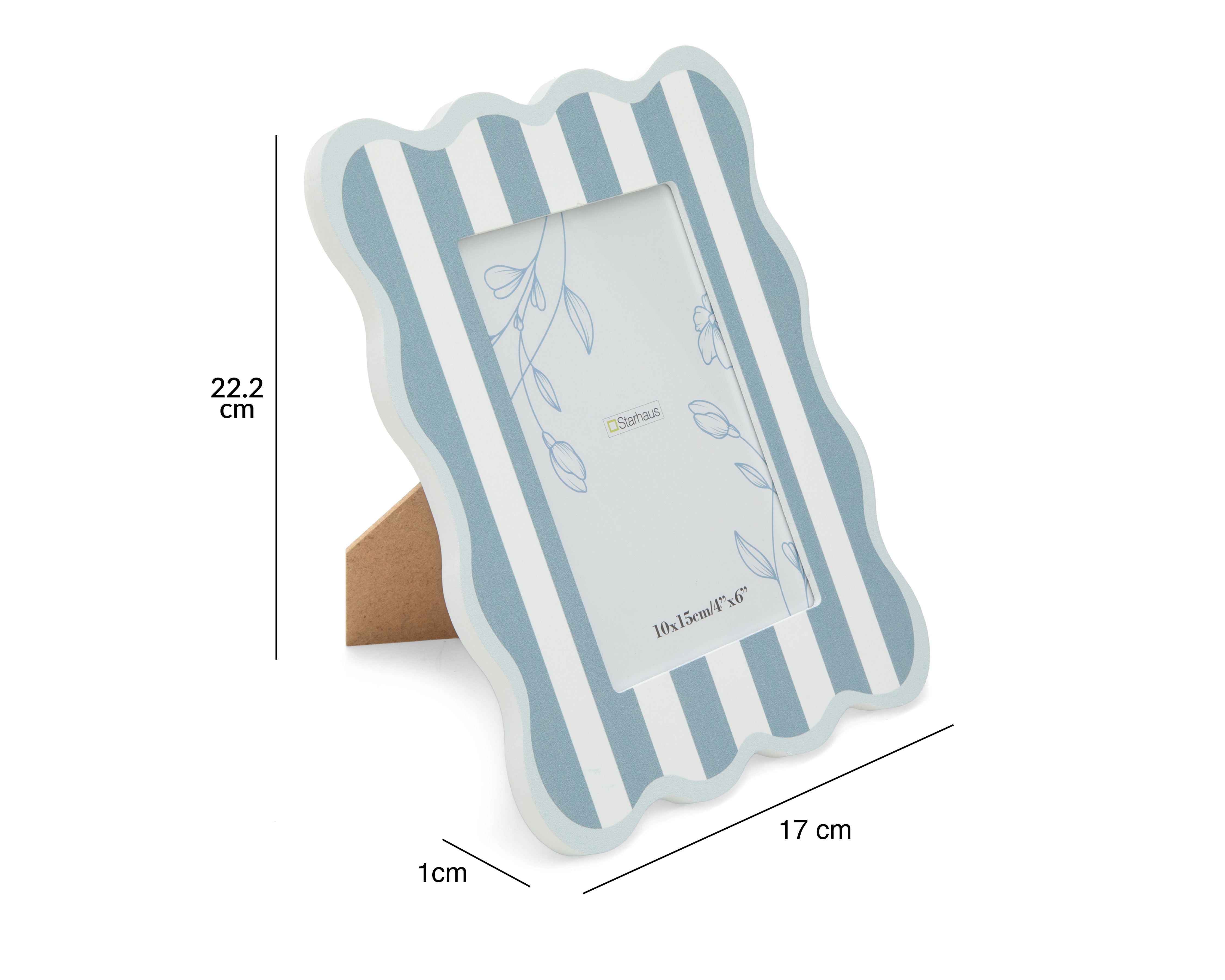 Foto 5 | Foto 5 | Portarretrato de Madera Starhaus 4 x 6 Pulgadas