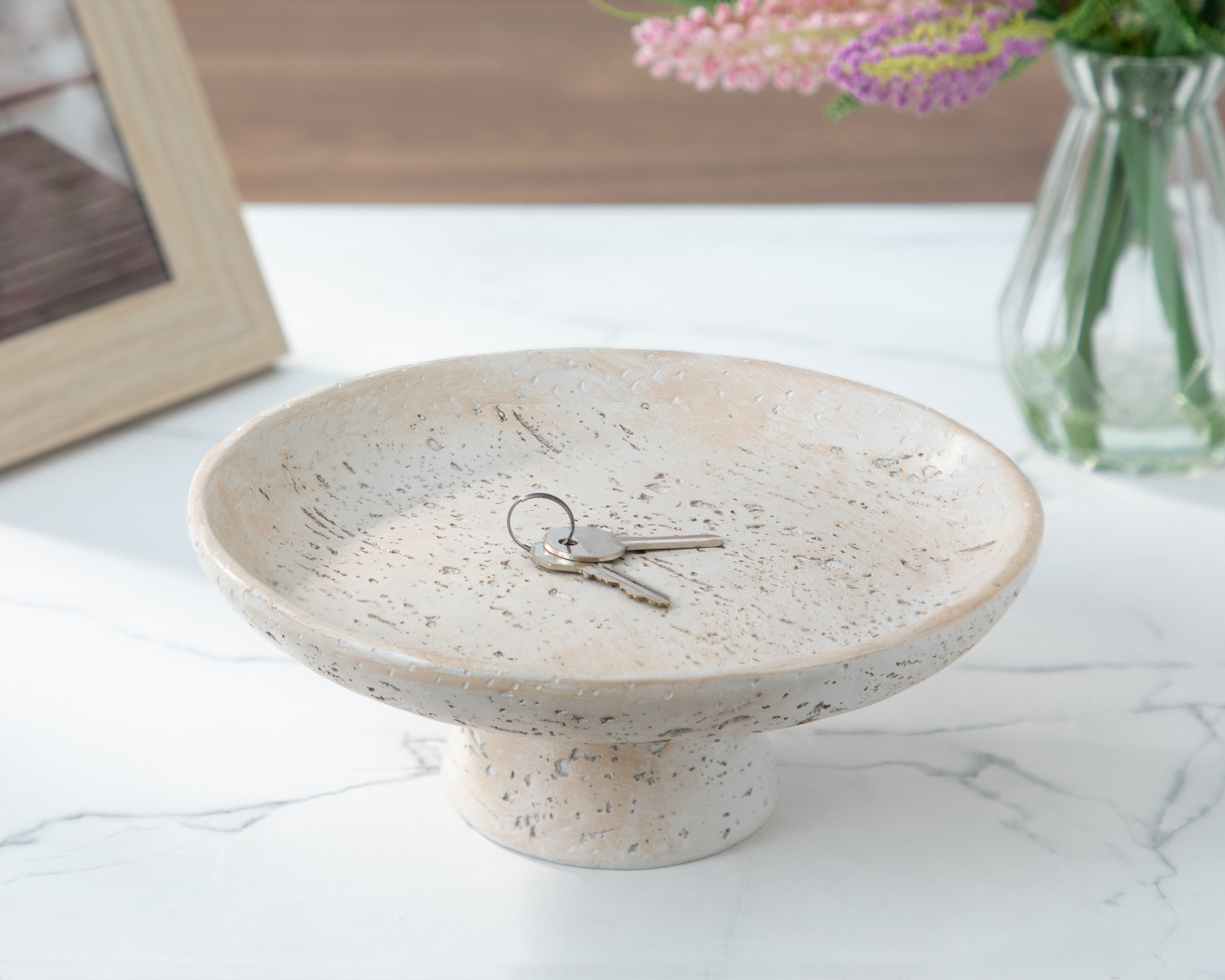 Foto 4 | Foto 4 | Charola Decorativa Swan de Mármol