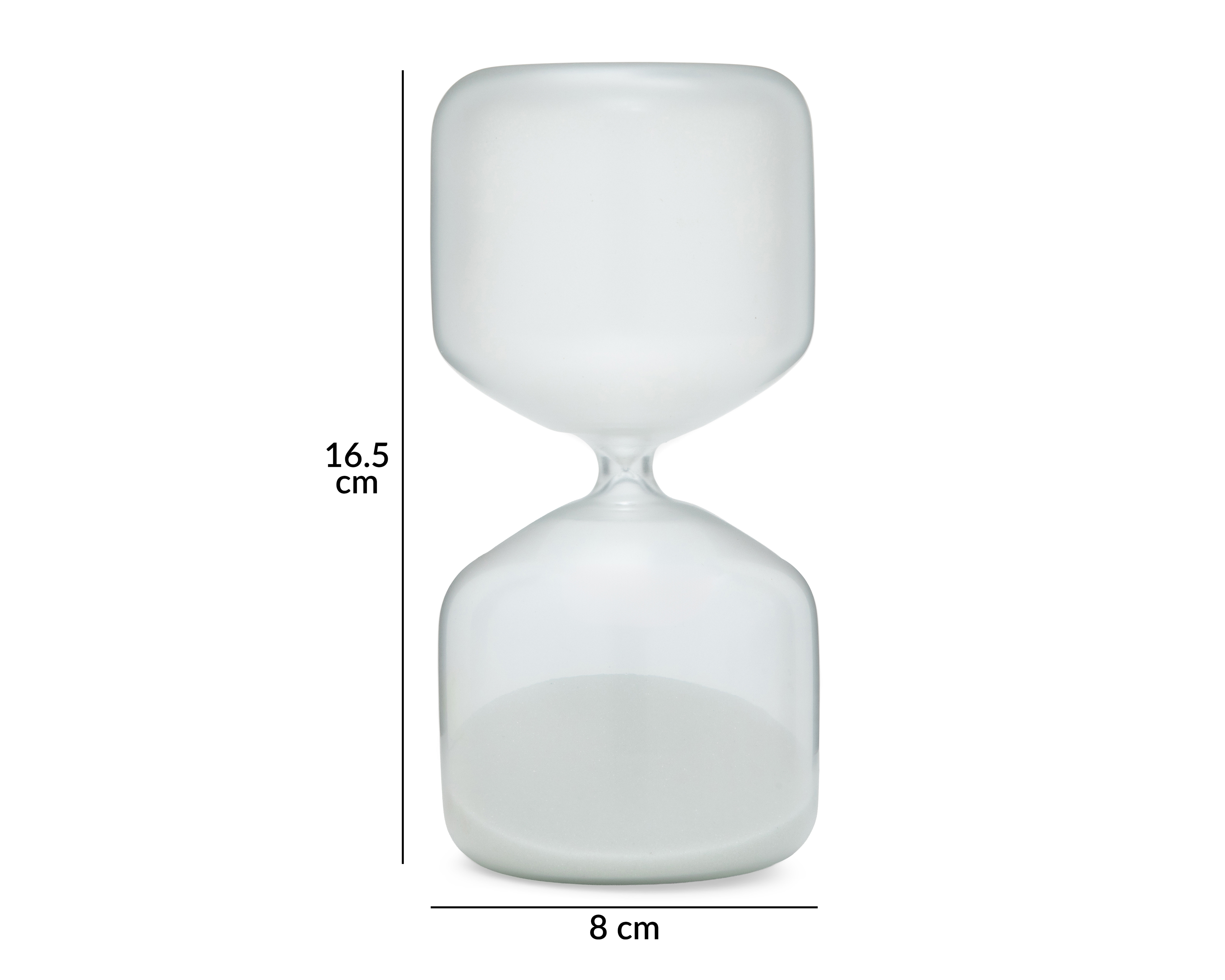 Foto 5 | Foto 5 | Escultura Reloj de Arena Estlan de Vidrio