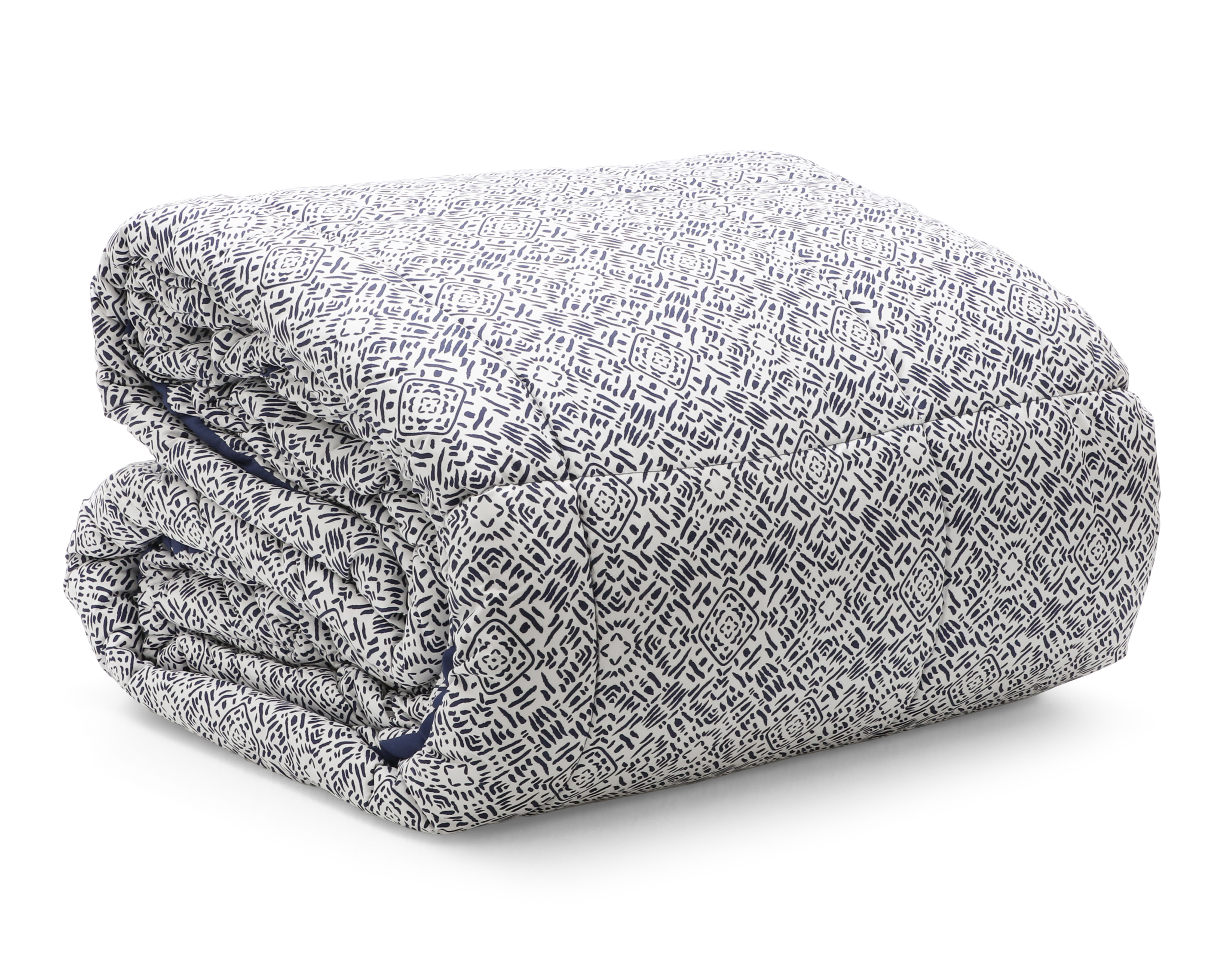 Foto 3 pulgar | Foto 2 | Edredón Matrimonial/Queen Size con Fundas para Almohada Starhaus Andrei Azul 3 Piezas