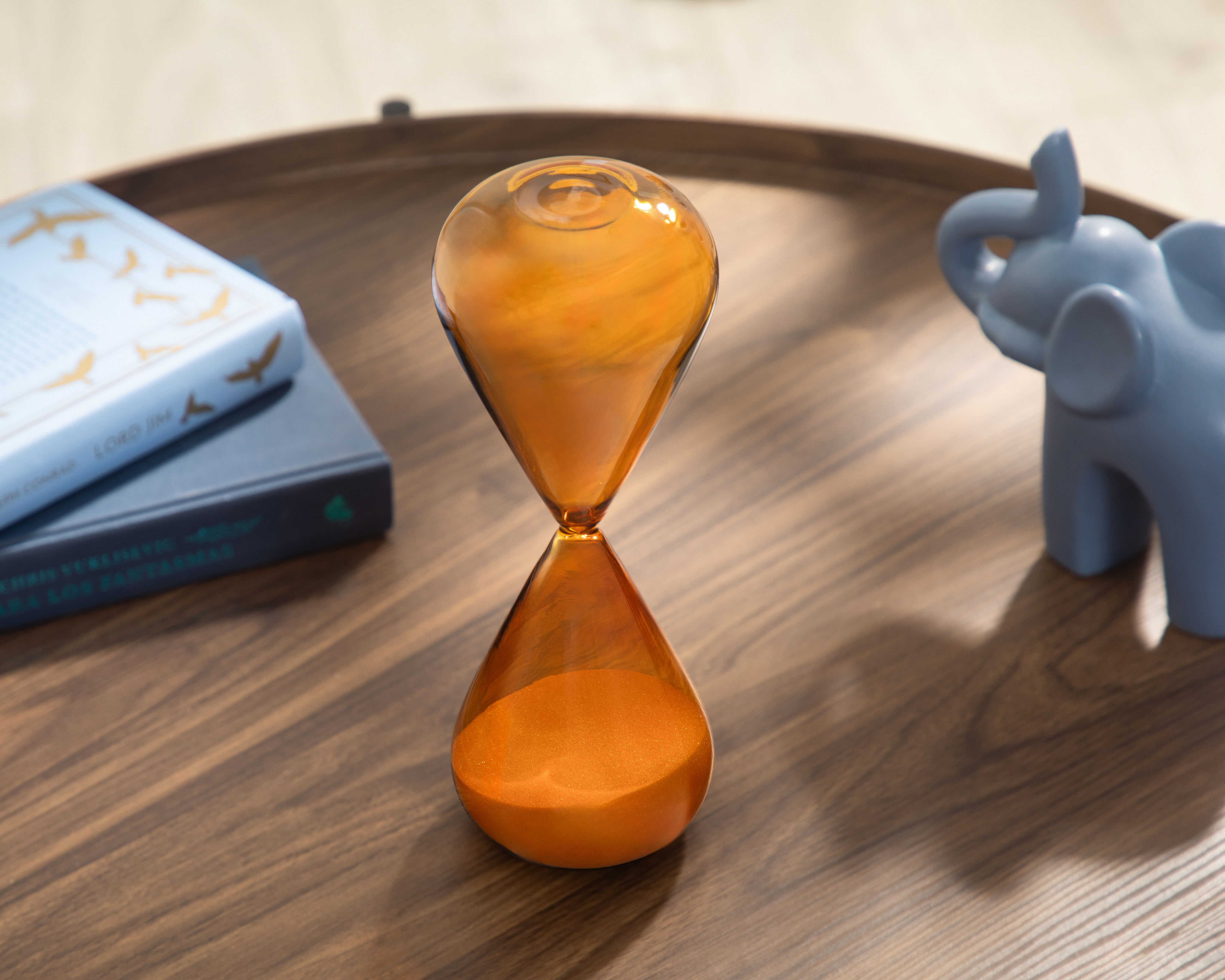 Foto 4 | Foto 4 | Escultura Reloj de Arena Dhara de Vidrio