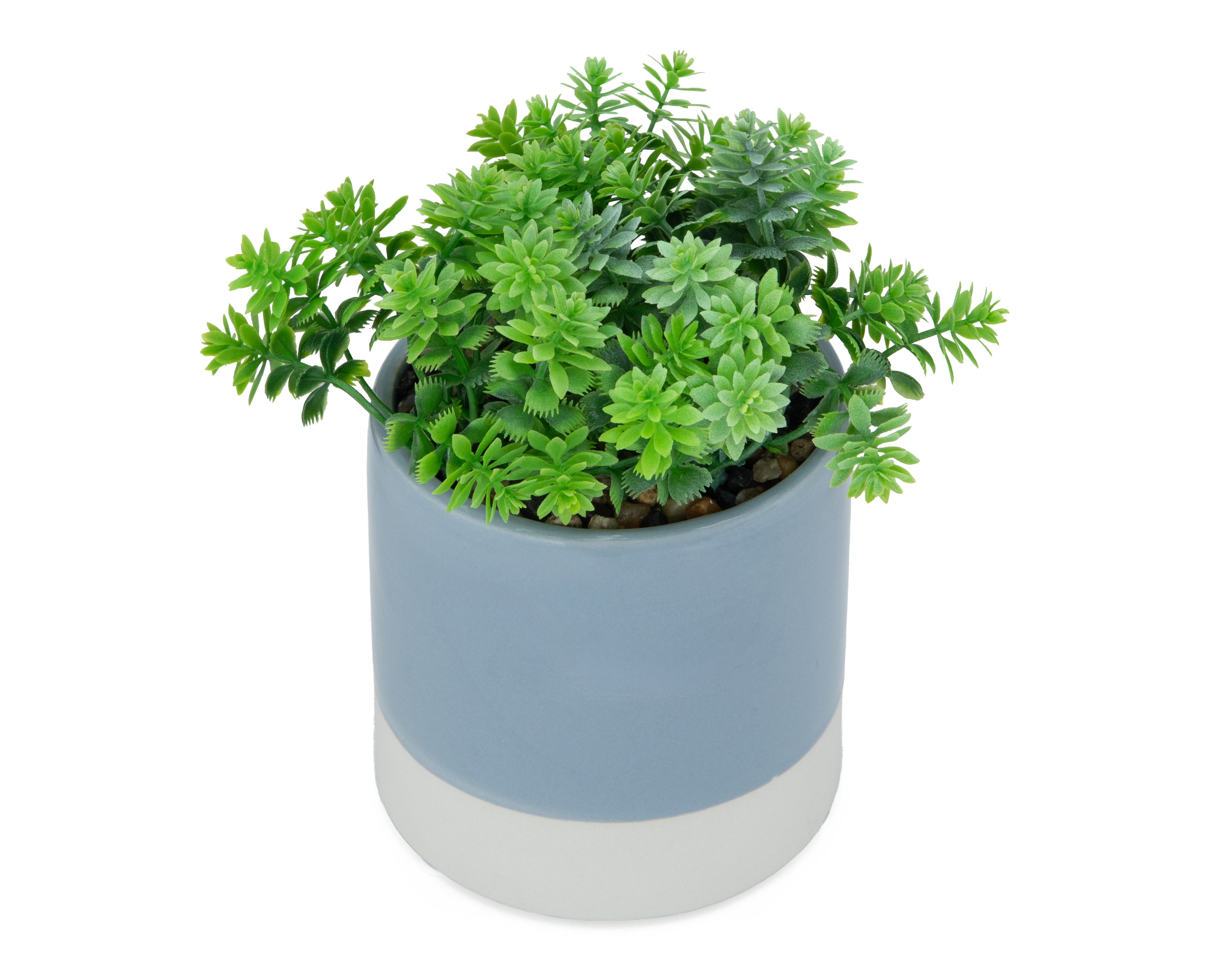 Foto 3 pulgar | Foto 2 | Suculenta Artificial con Maceta Starhaus 17 cm