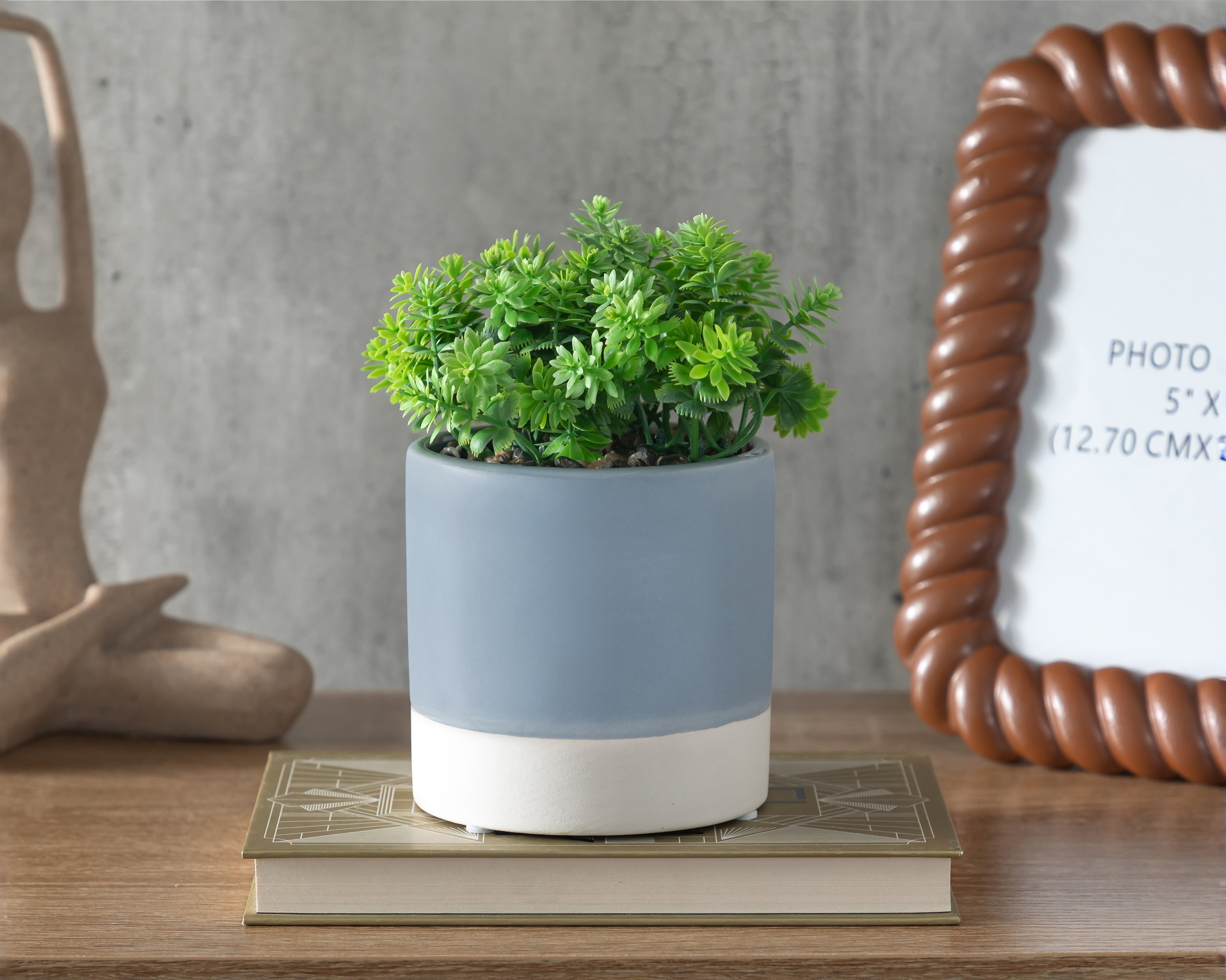 Foto 4 | Foto 4 | Suculenta Artificial con Maceta Starhaus 17 cm