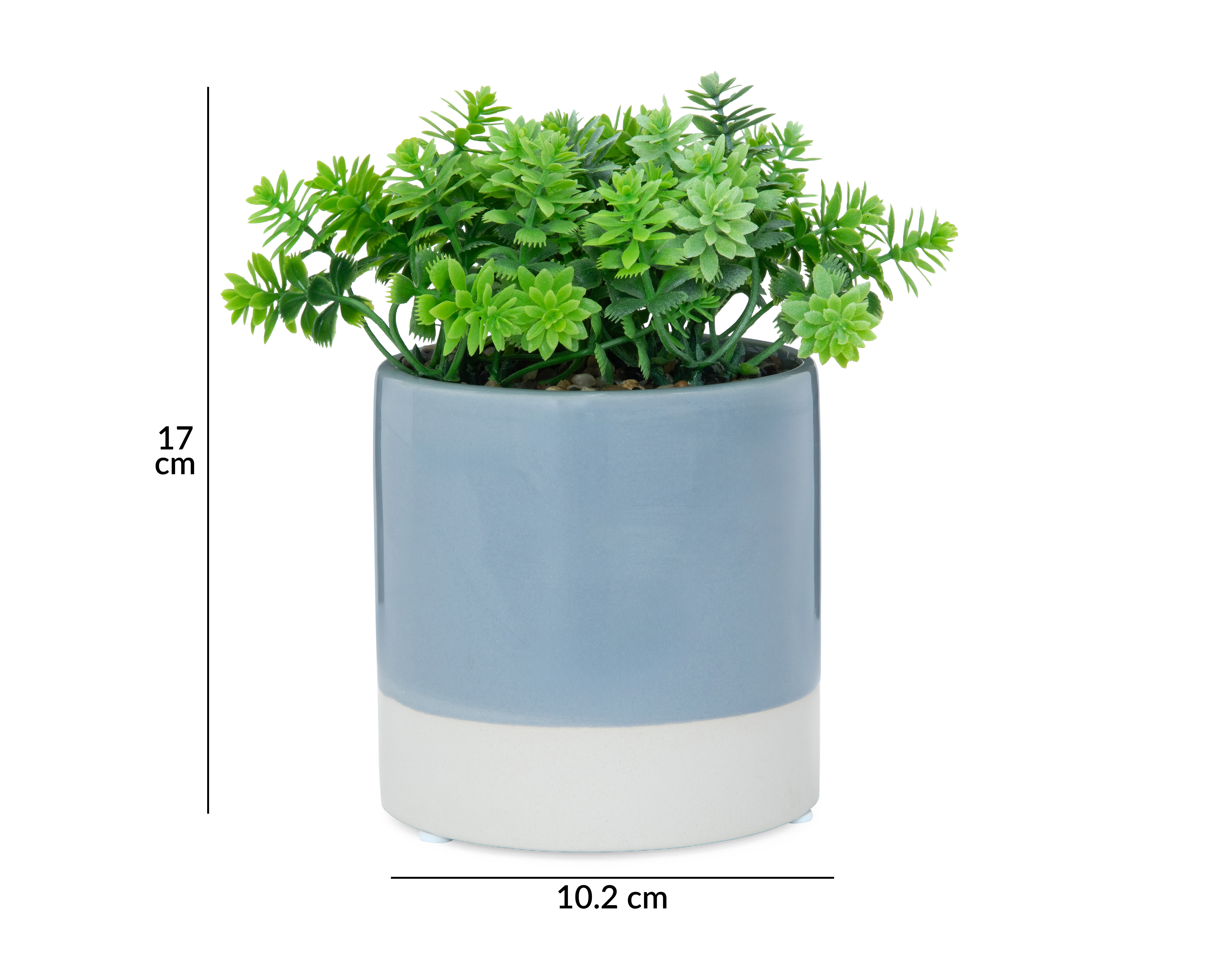 Foto 5 | Foto 5 | Suculenta Artificial con Maceta Starhaus 17 cm