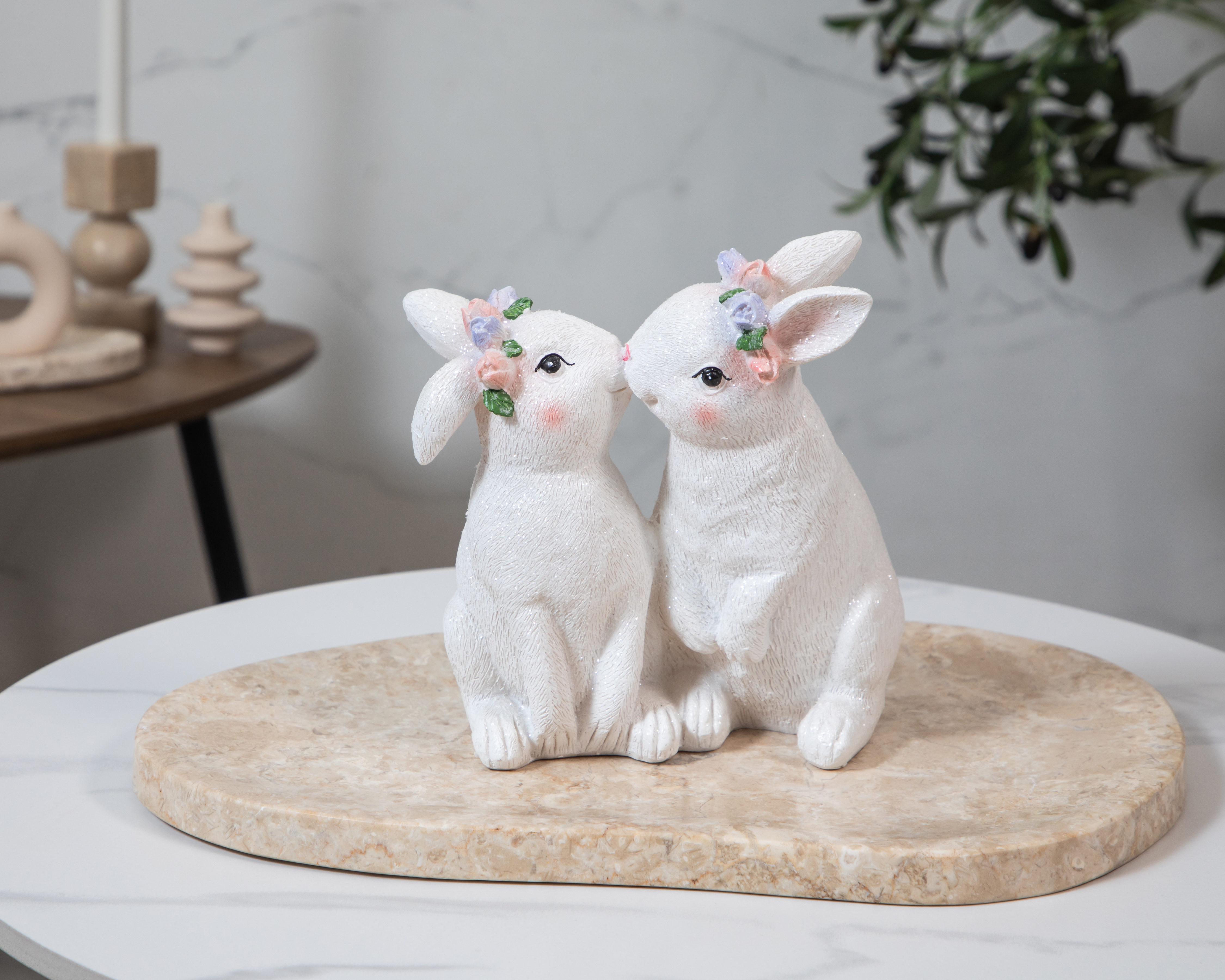 Foto 6 pulgar | Foto 5 | Escultura de Conejos McCoy de Cerámica