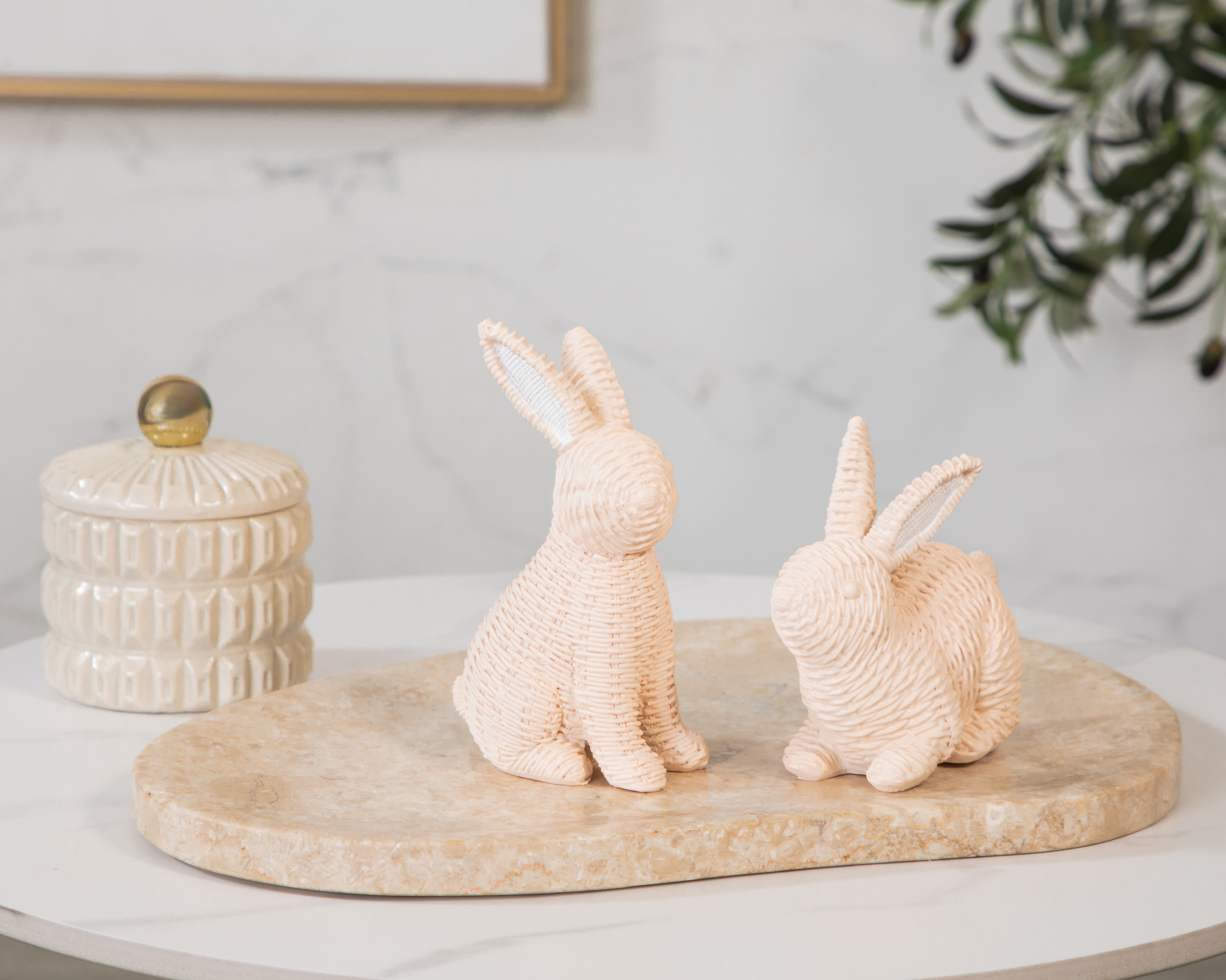 Foto 6 pulgar | Foto 5 | Figura Decorativa de Conejo Maureen de Poliresina