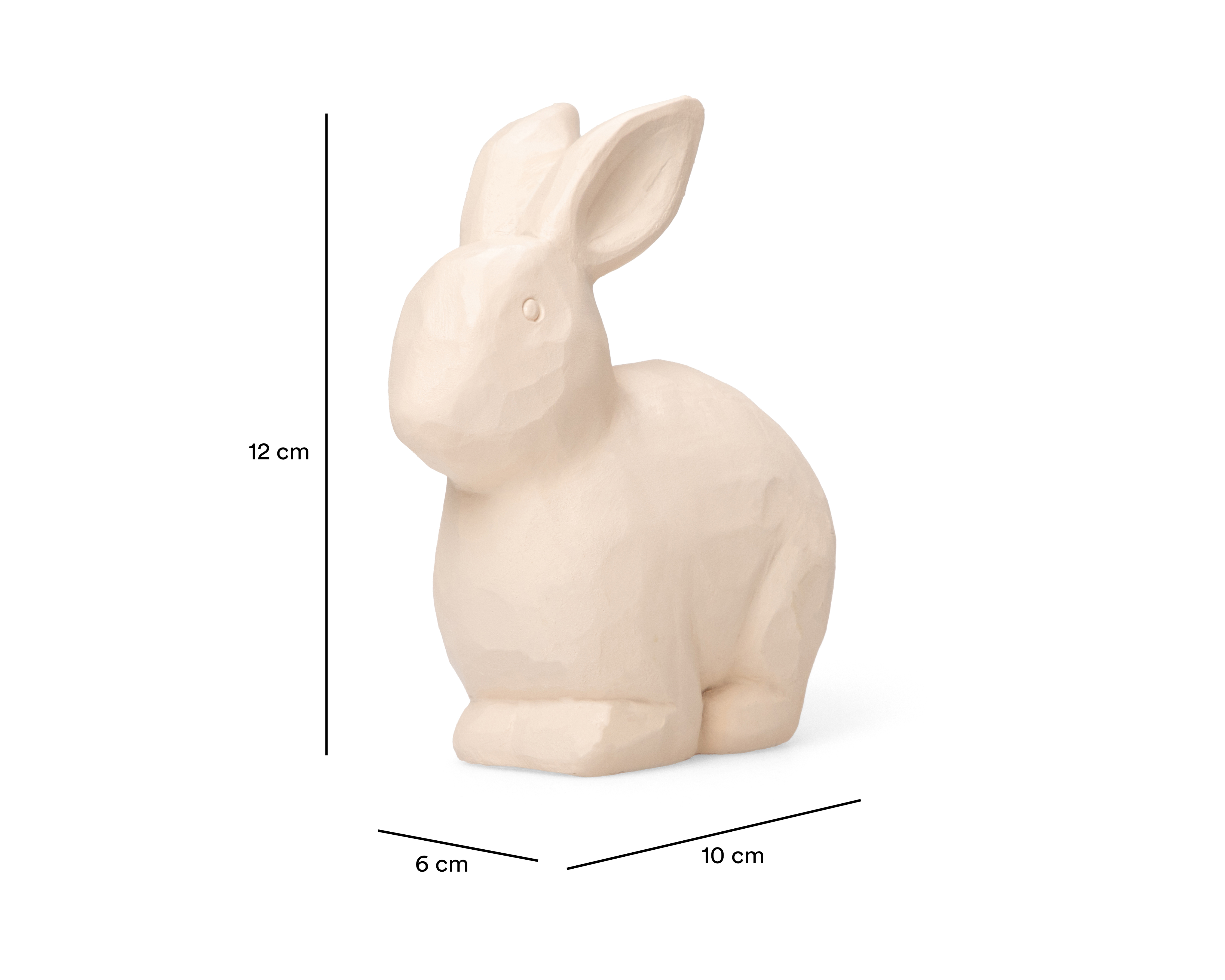 Foto 6 | Foto 6 | Escultura de Conejo Maud de Cerámica