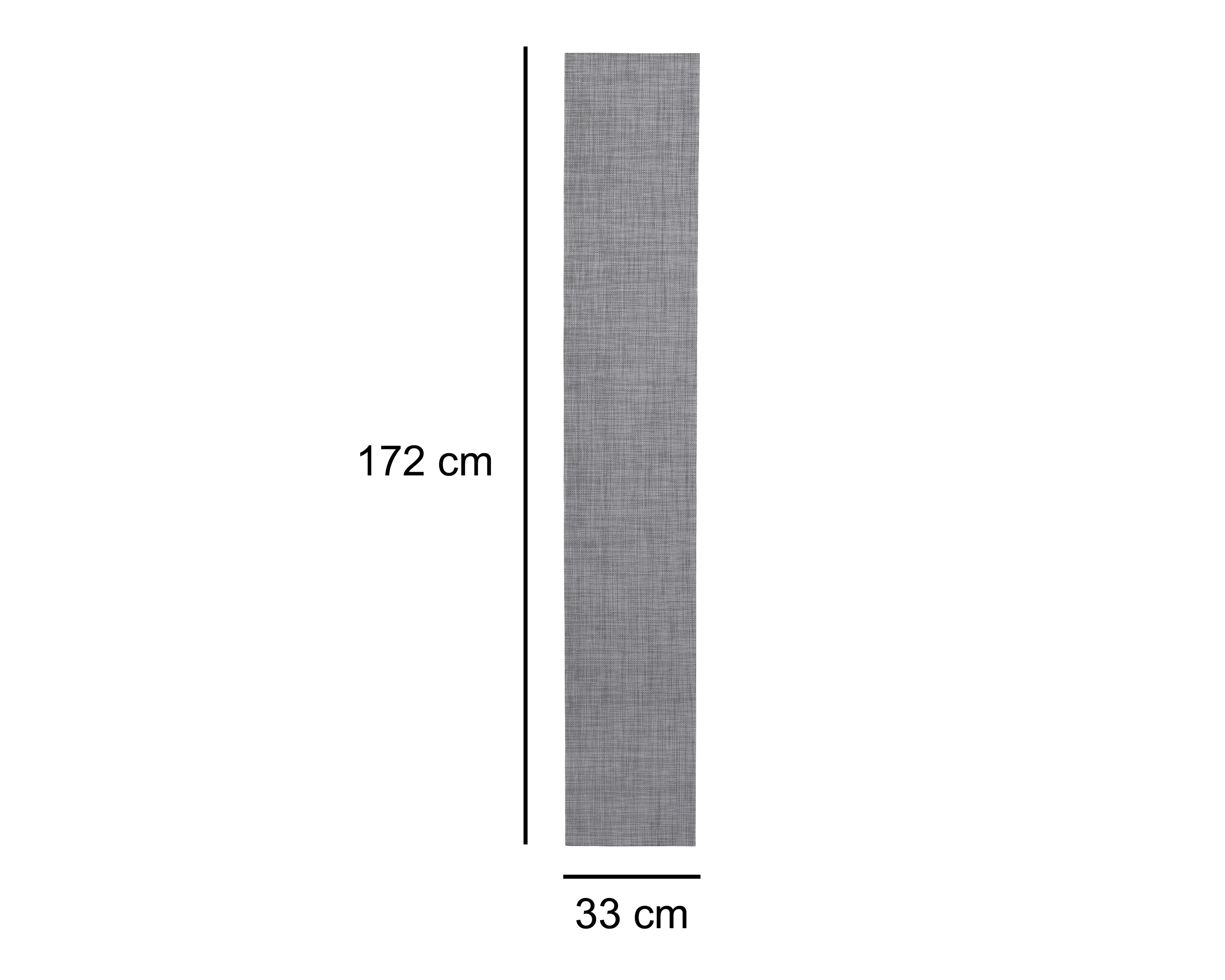 Foto 6 pulgar | Foto 5 | Camino de Mesa Negro/Blanco Starhaus Irbil 33 x 172 cm