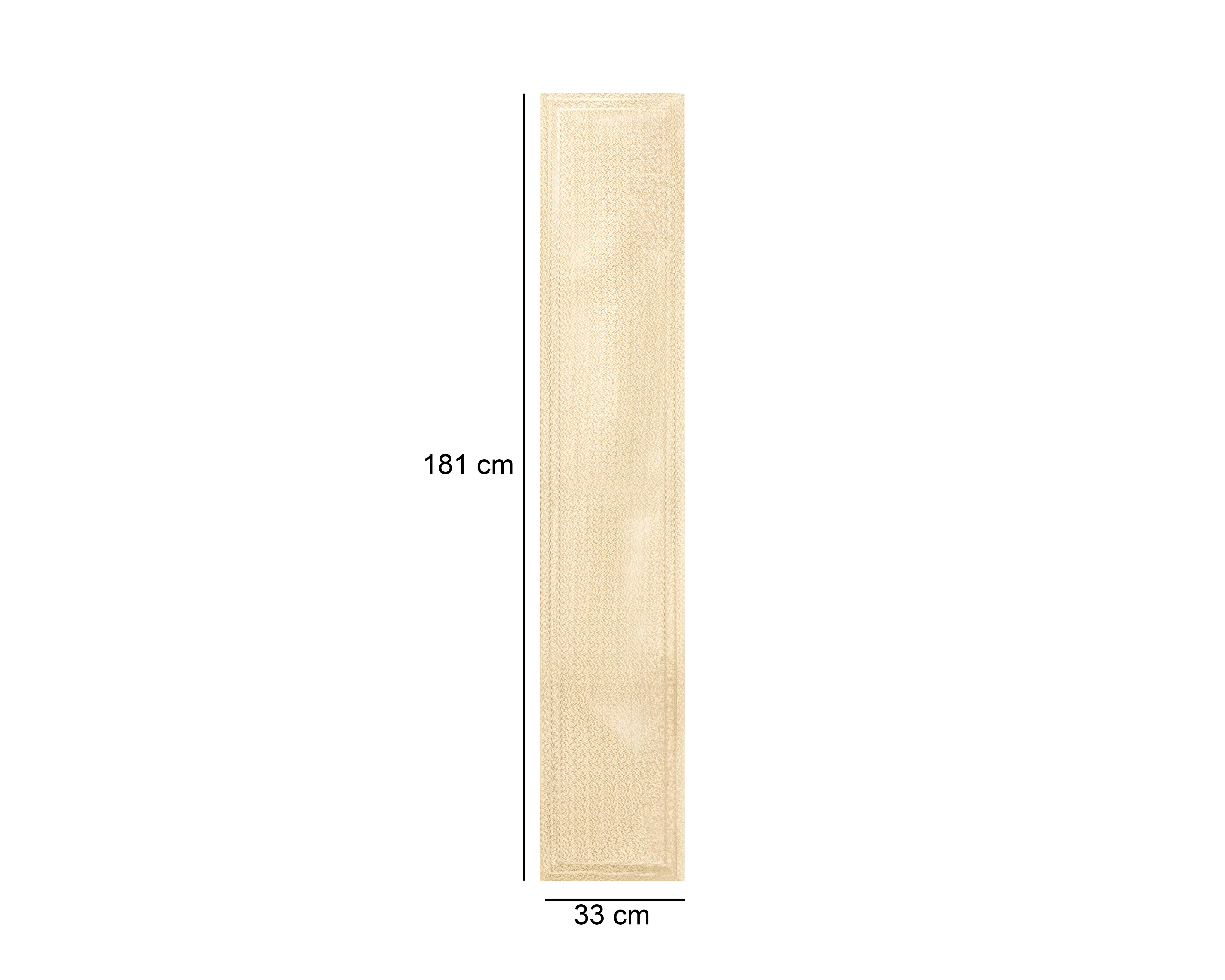 Foto 6 pulgar | Foto 5 | Camino de Mesa Dorado Starhaus Letonia 33 x 181 cm