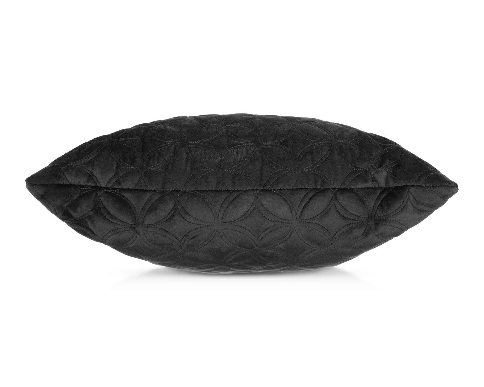 Foto 2 | Foto 2 | Cojín Decorativo Terciopelo Negro