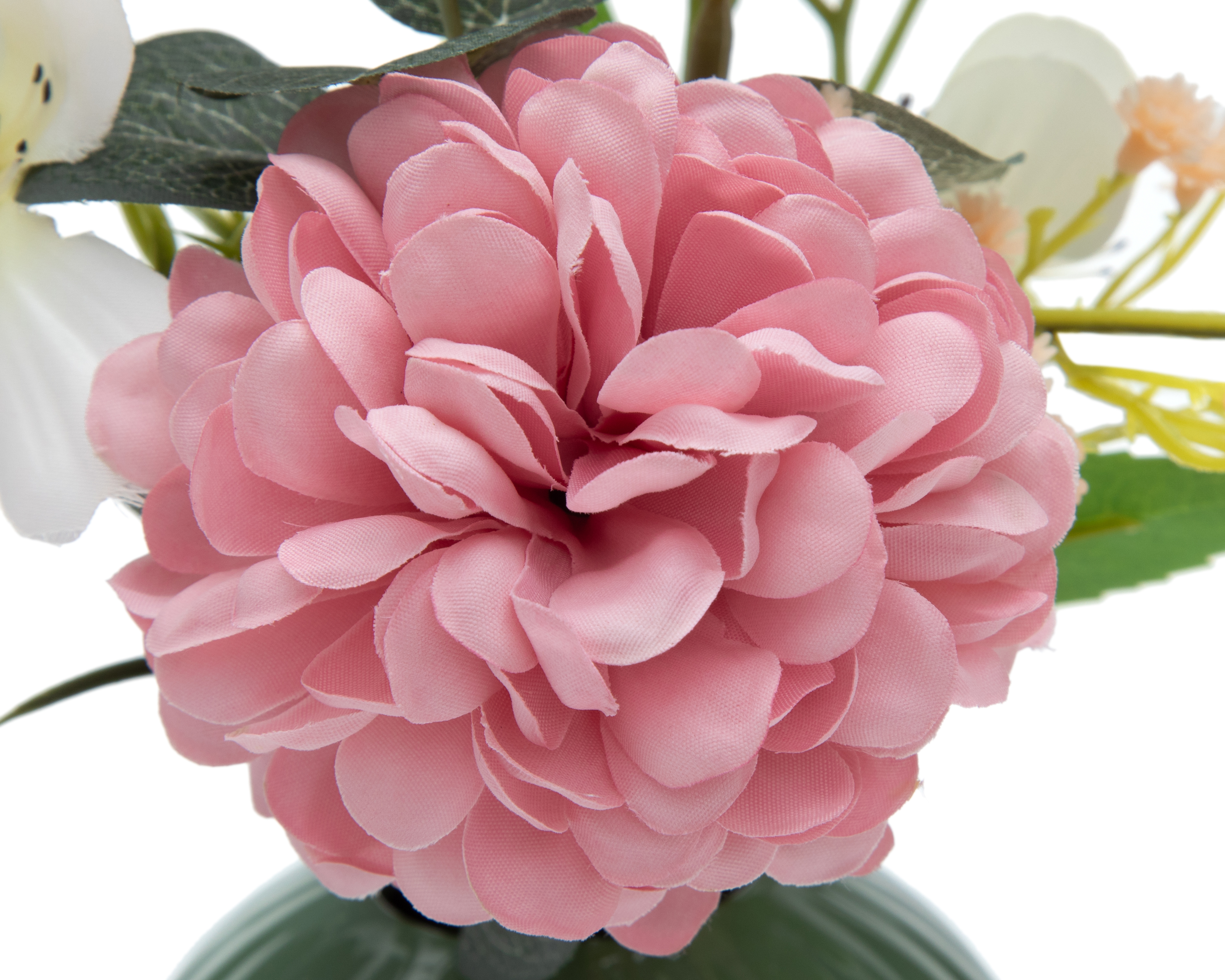 Foto 4 pulgar | Foto 3 | Peonía Artificial con Maceta Starhaus 23 cm