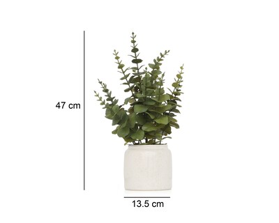 Foto 5 | Foto 5 | Eucalipto Artificial con Maceta Starhaus 47 cm