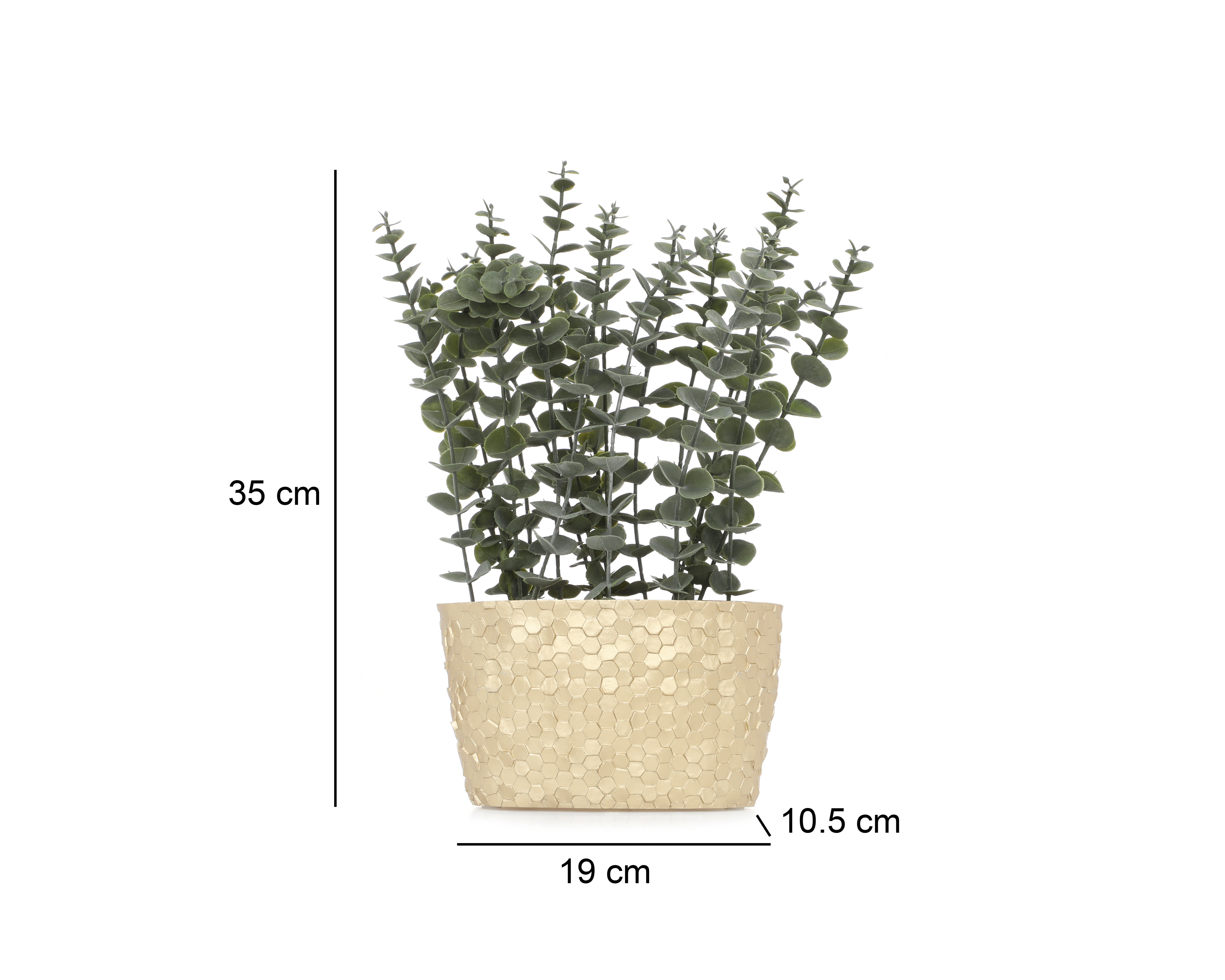 Foto 5 | Foto 5 | Eucalipto Artificial con Maceta Starhaus 35 cm