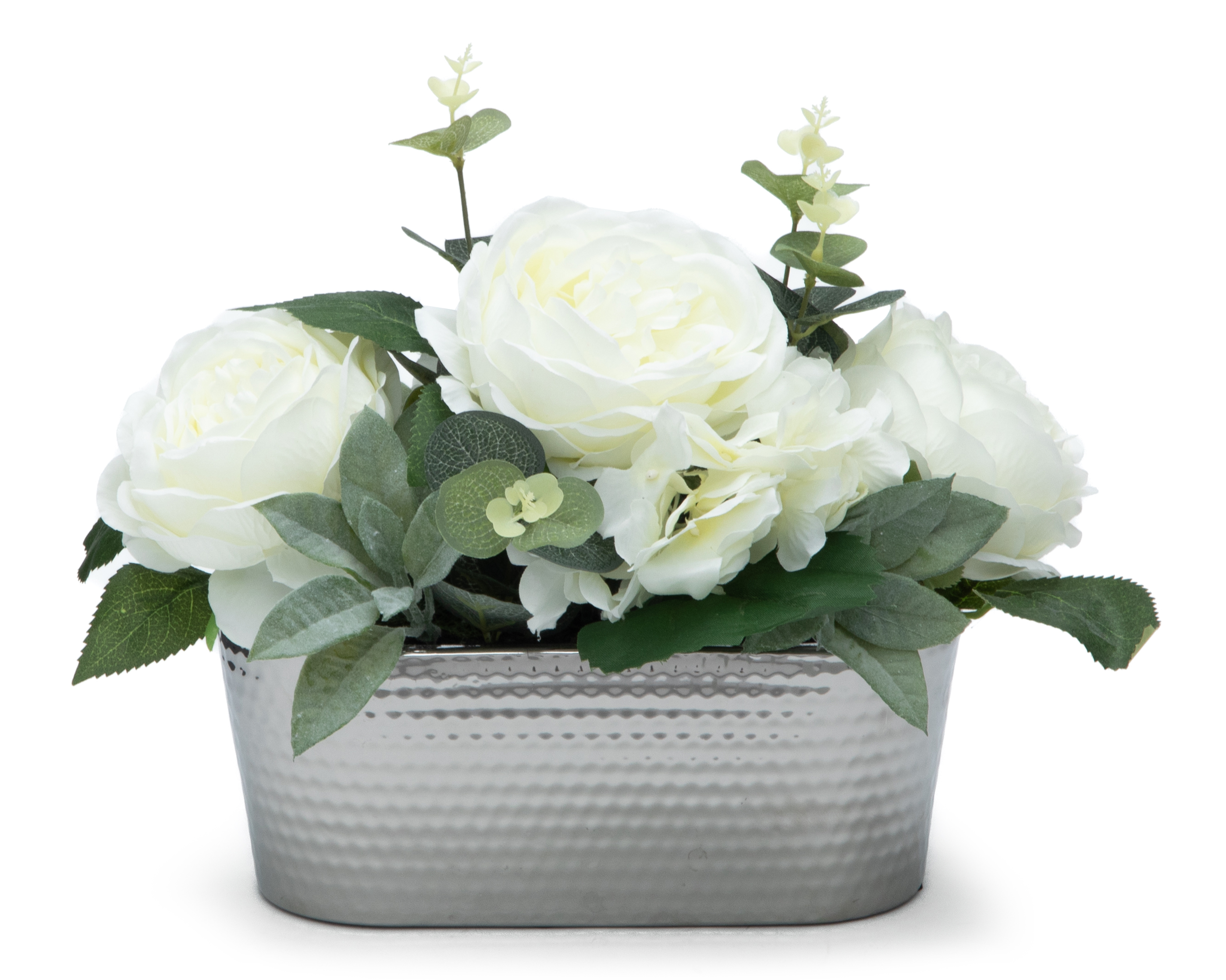 Foto 2 | Foto 2 | Rosas Artificiales con Maceta Starhaus 24 cm